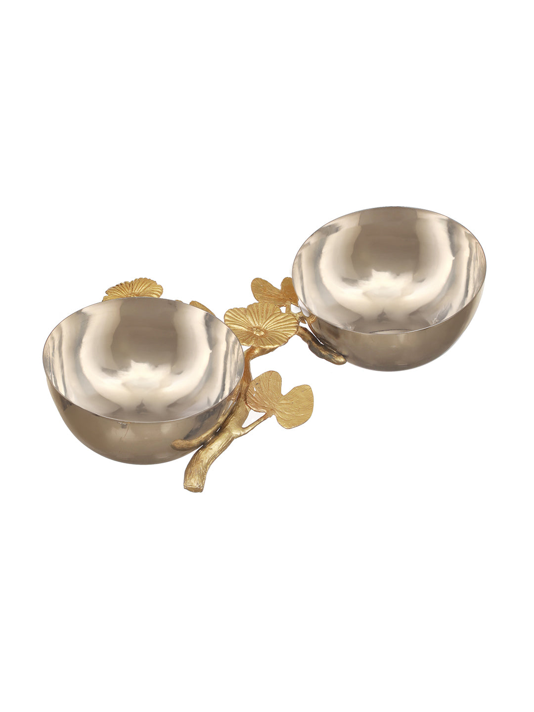 FlowerFleck Dual Nut Dish