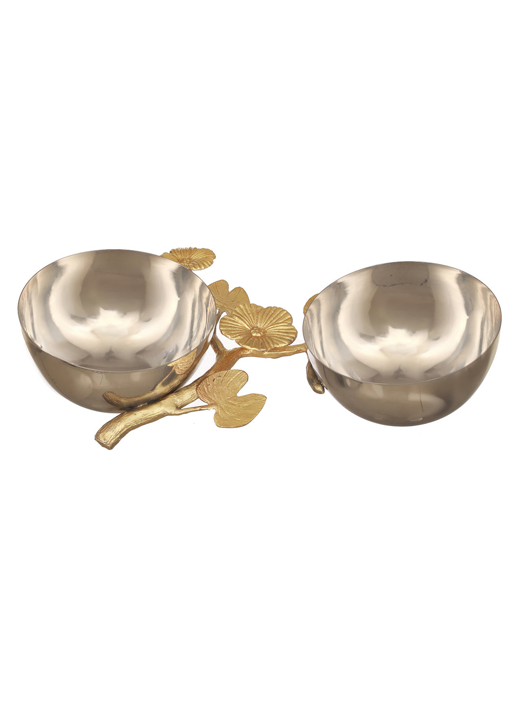 FlowerFleck Dual Nut Dish