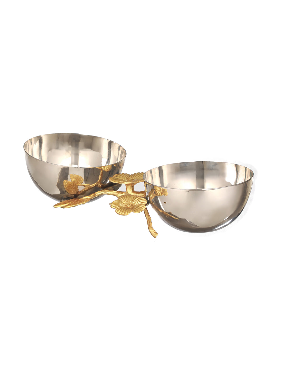 FlowerFleck Dual Nut Dish