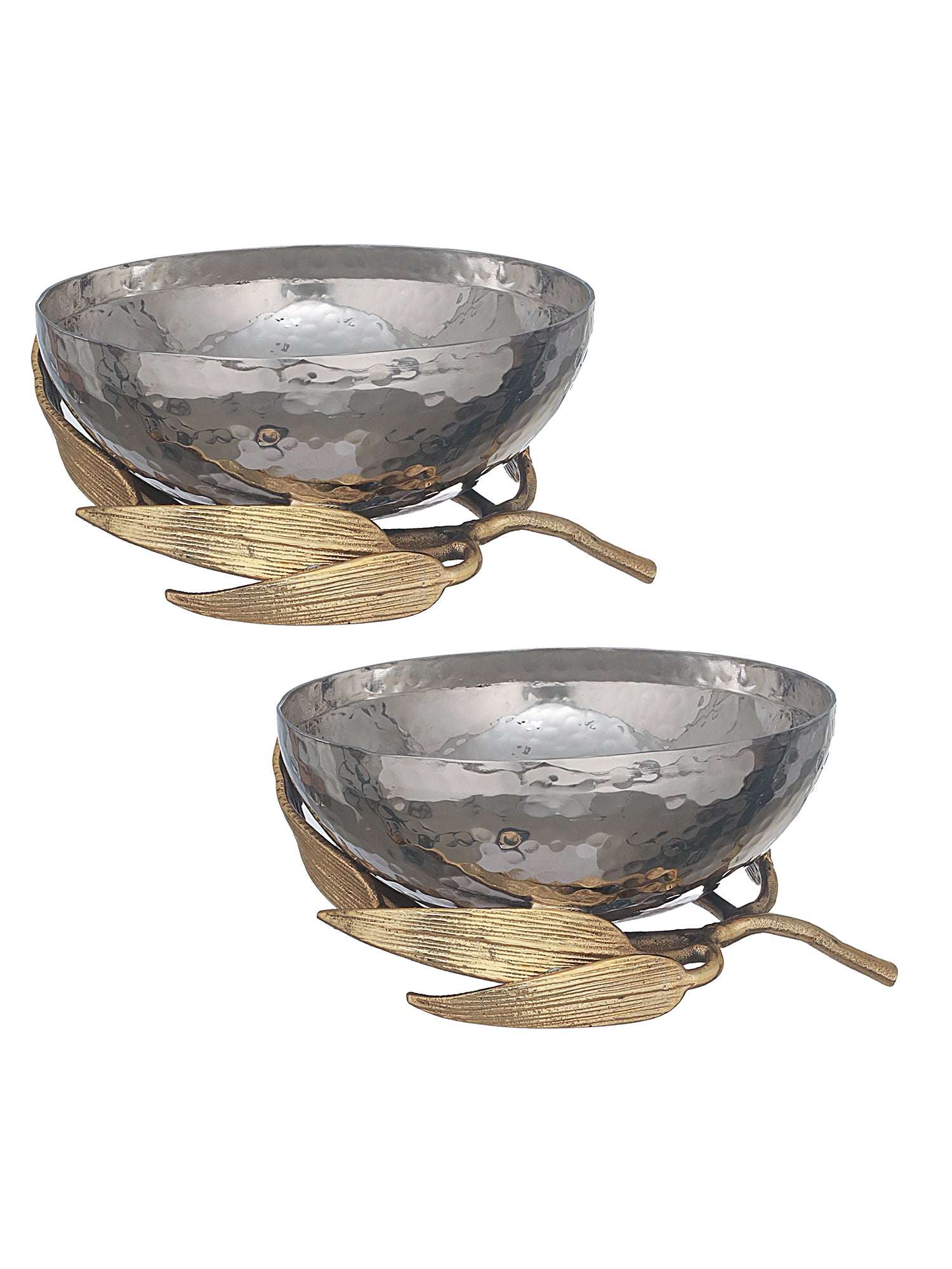 Leaf Charm Bowl (Pack Of 2)