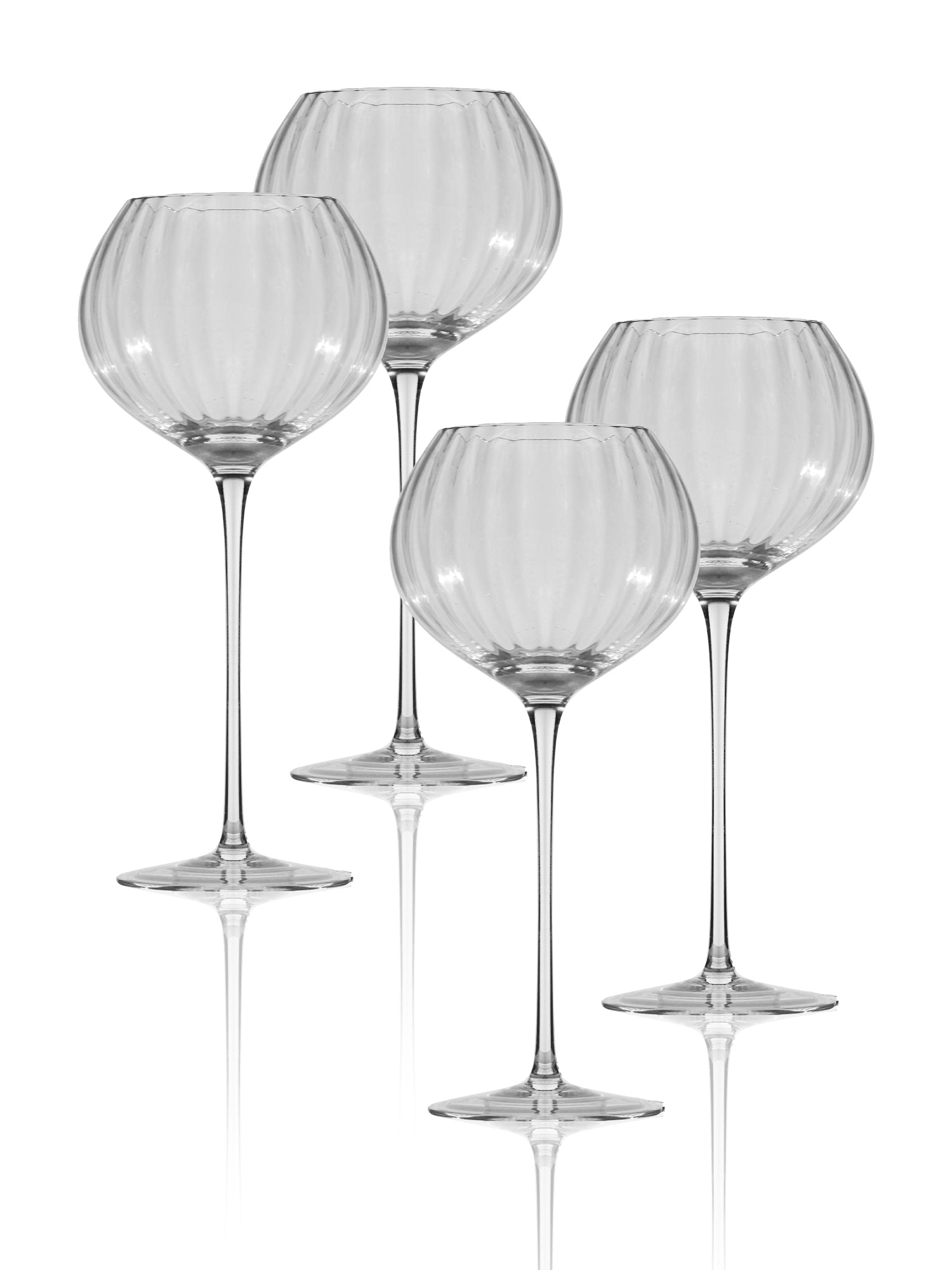 Classic Wine Glass - German Crystal - Set of 4