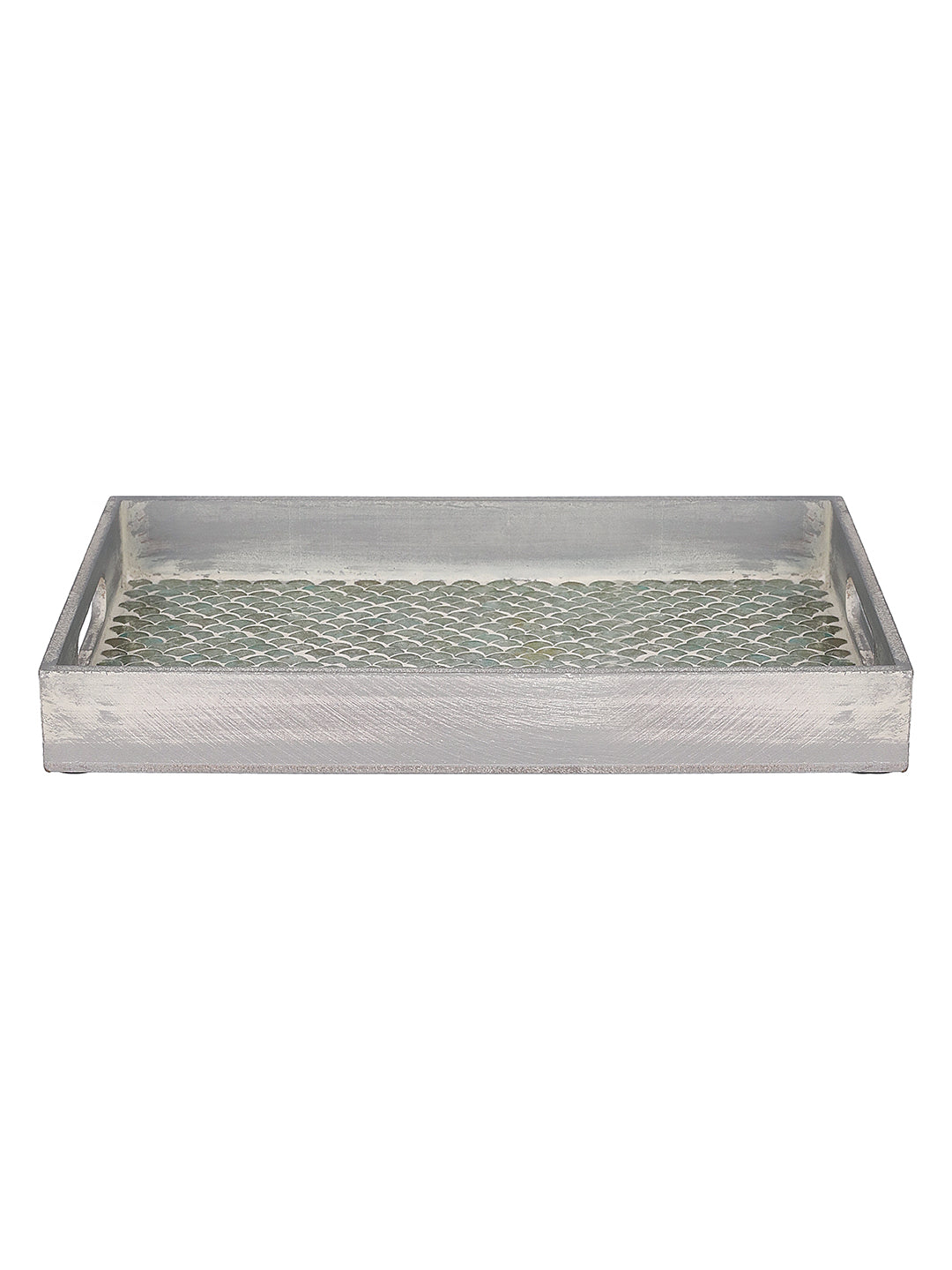 Pale Green Mosaic Serving Tray