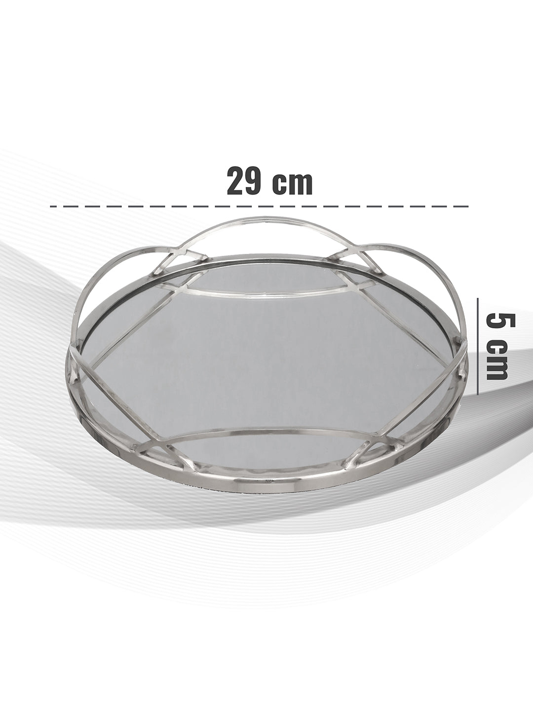 Luminaire Luxe Mirror Serving Tray