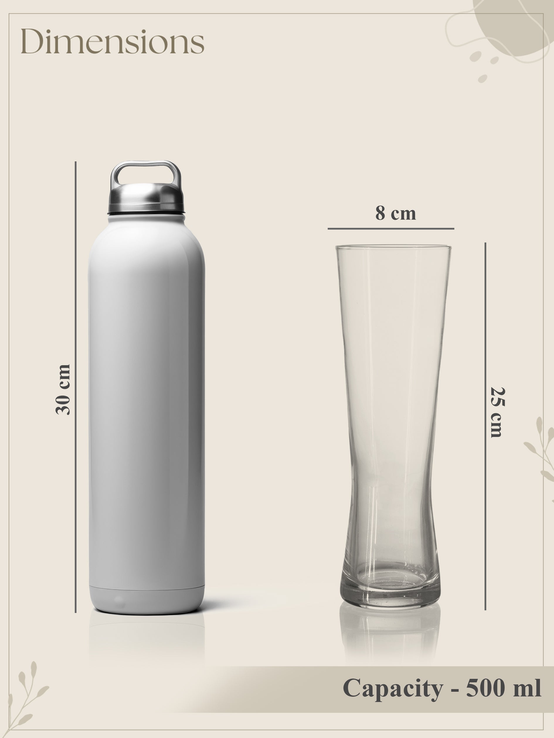 Tall Draft Beer Tumbler