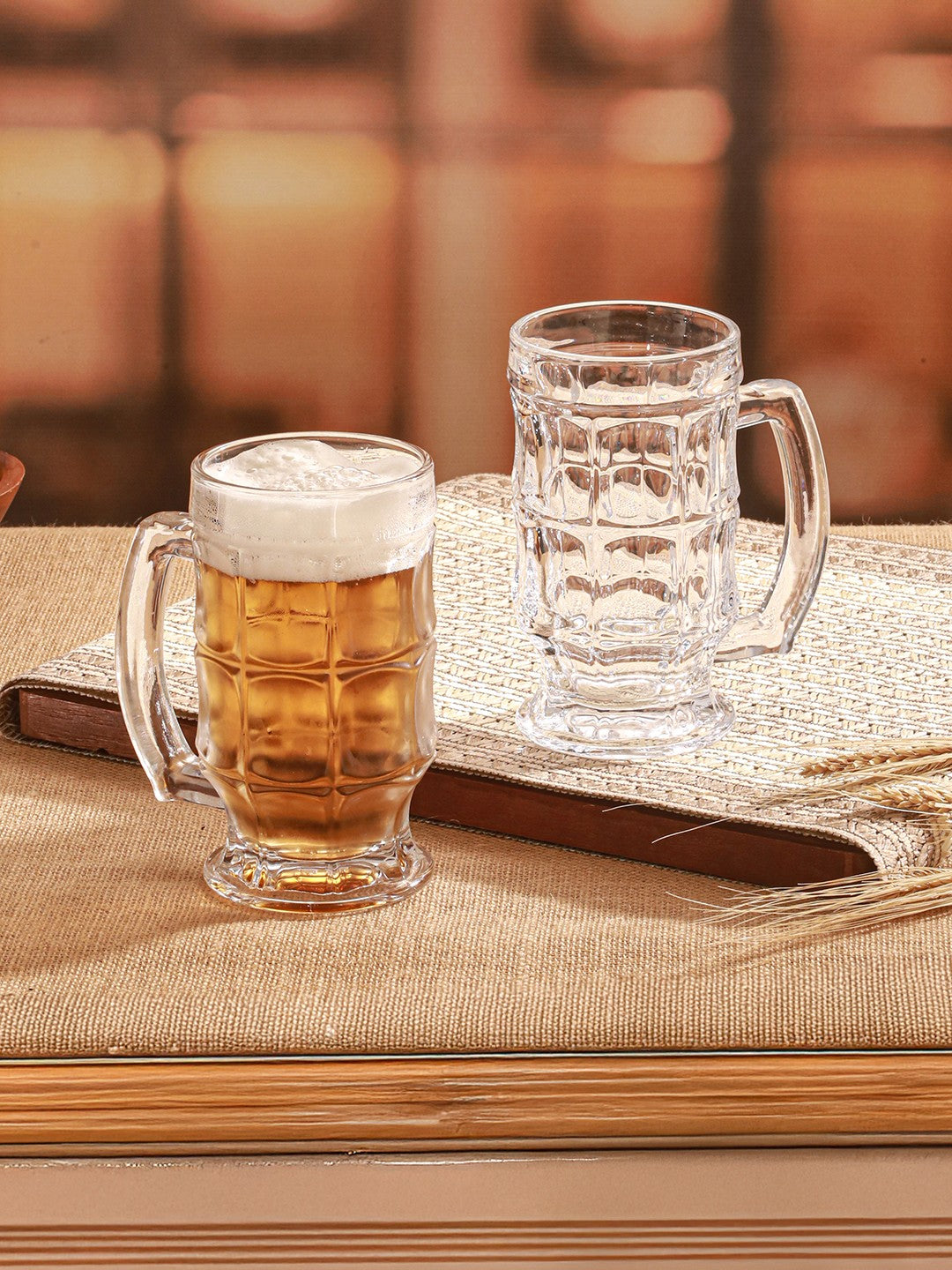 Oaken Clear Beer Mug