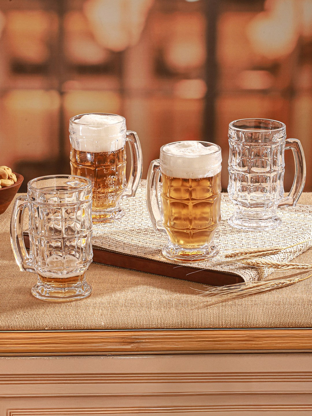 Oaken Clear Beer Mug