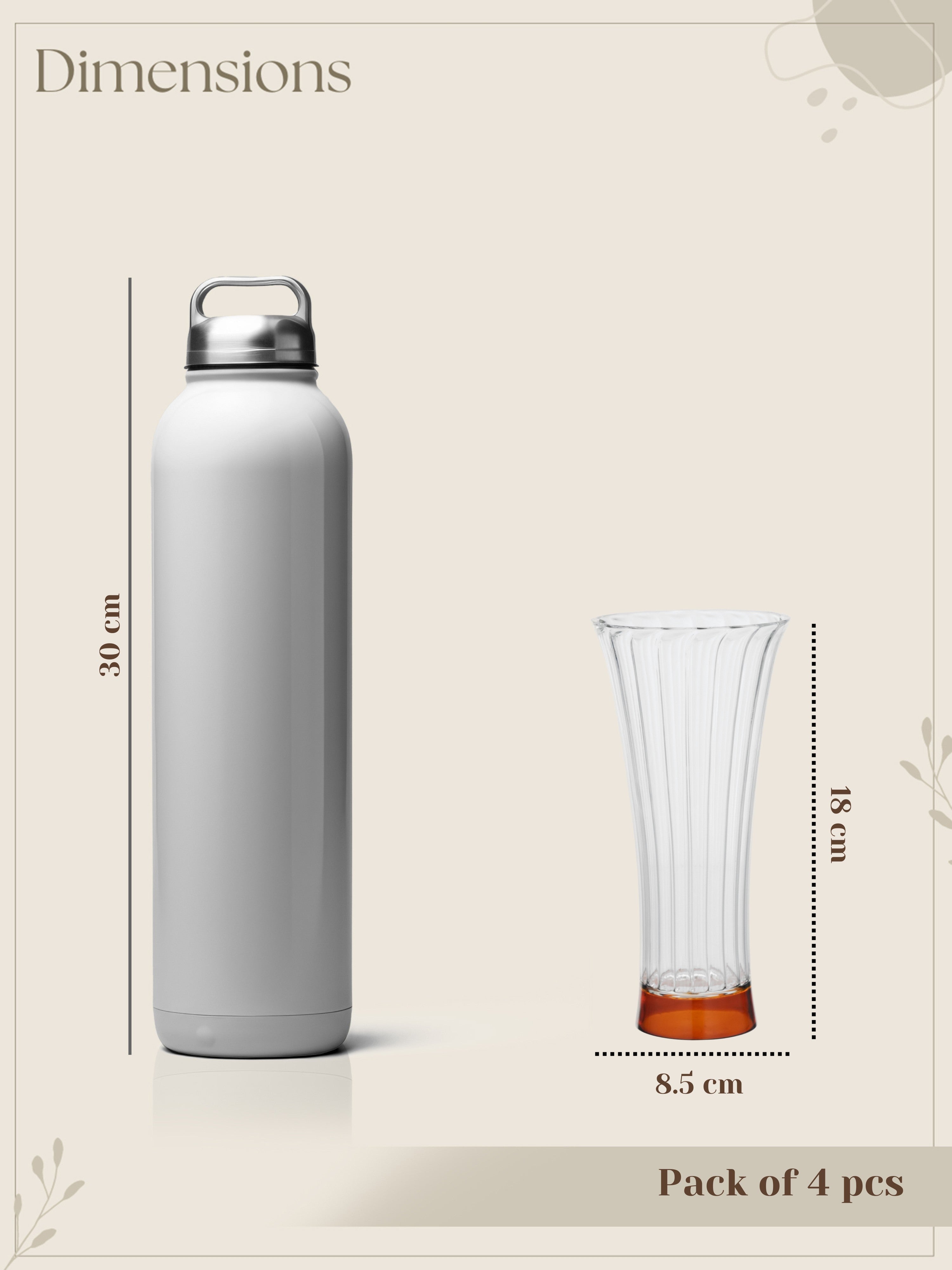 Foam & Flow Beer Glass