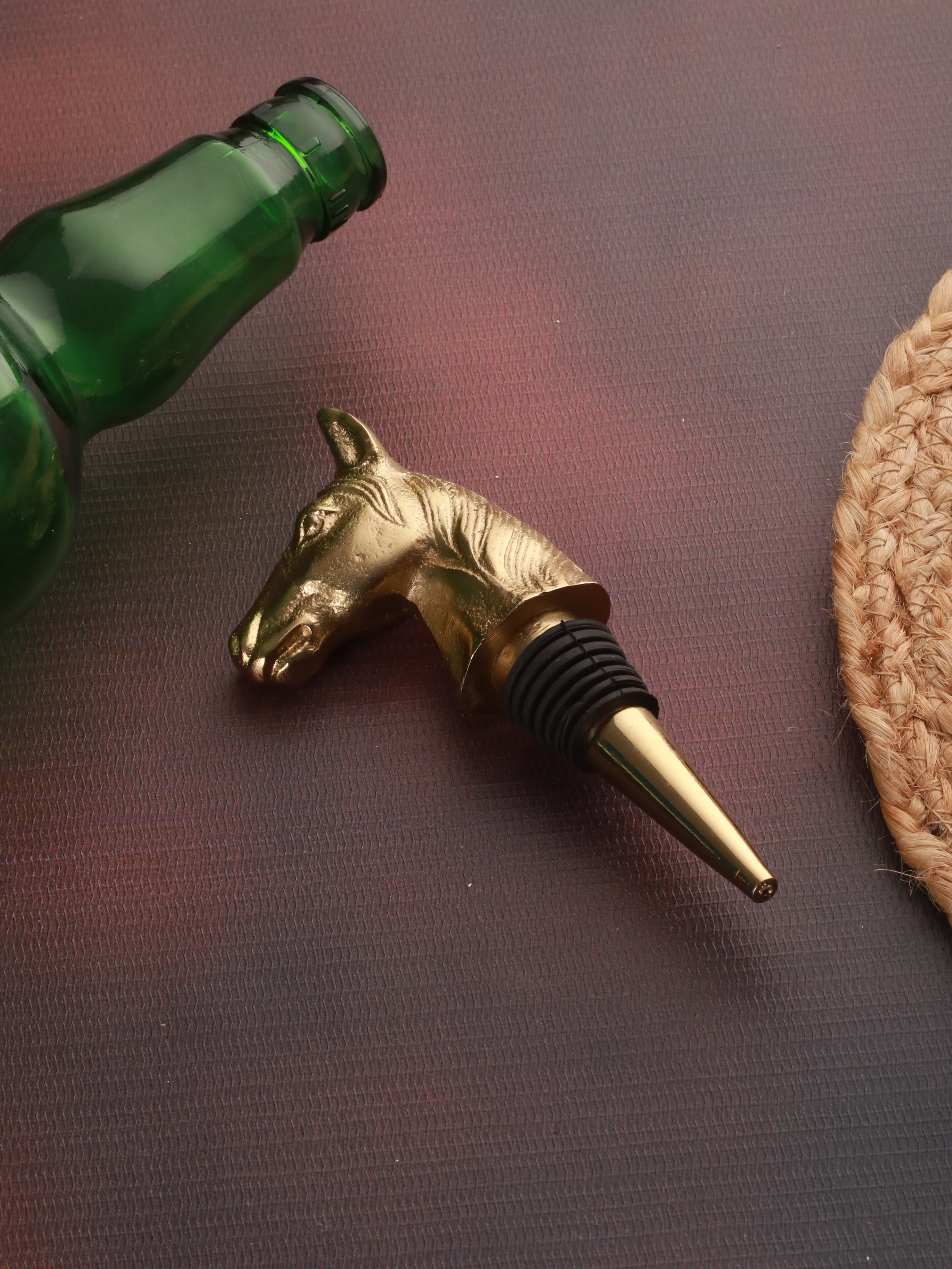 Horse and Fish Bottle Stopper Combo Set