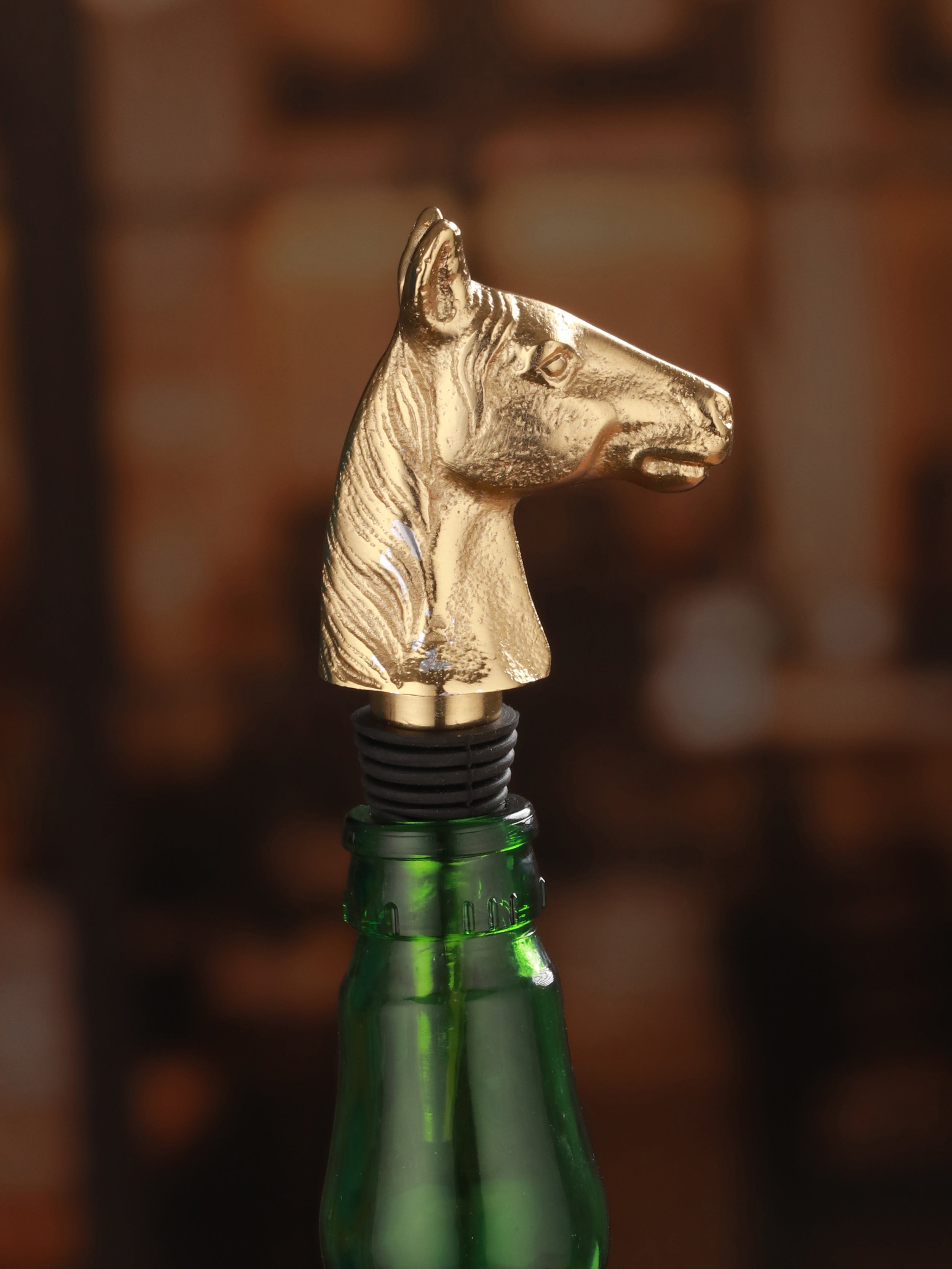 Stylish Equine Wine Saver - Horse Lover's Delight