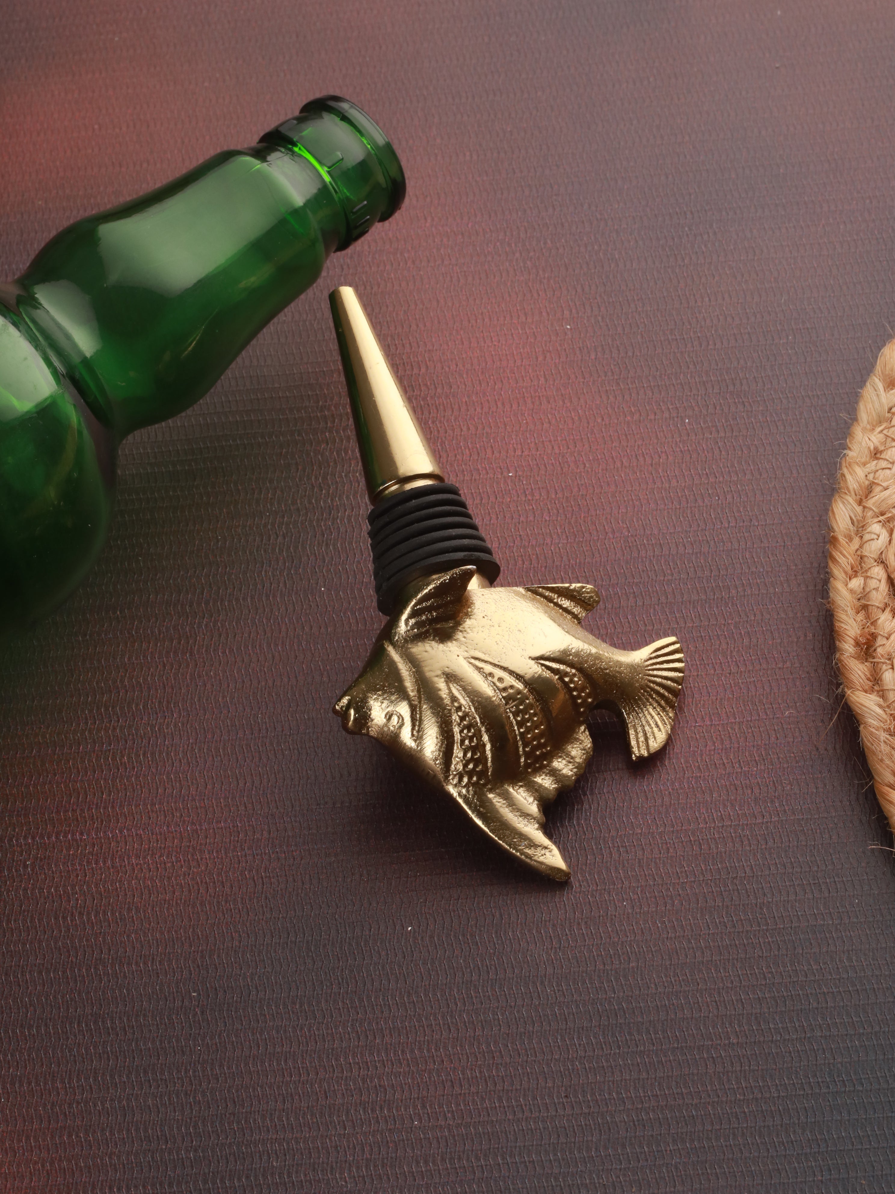 Horse and Fish Bottle Stopper Combo Set