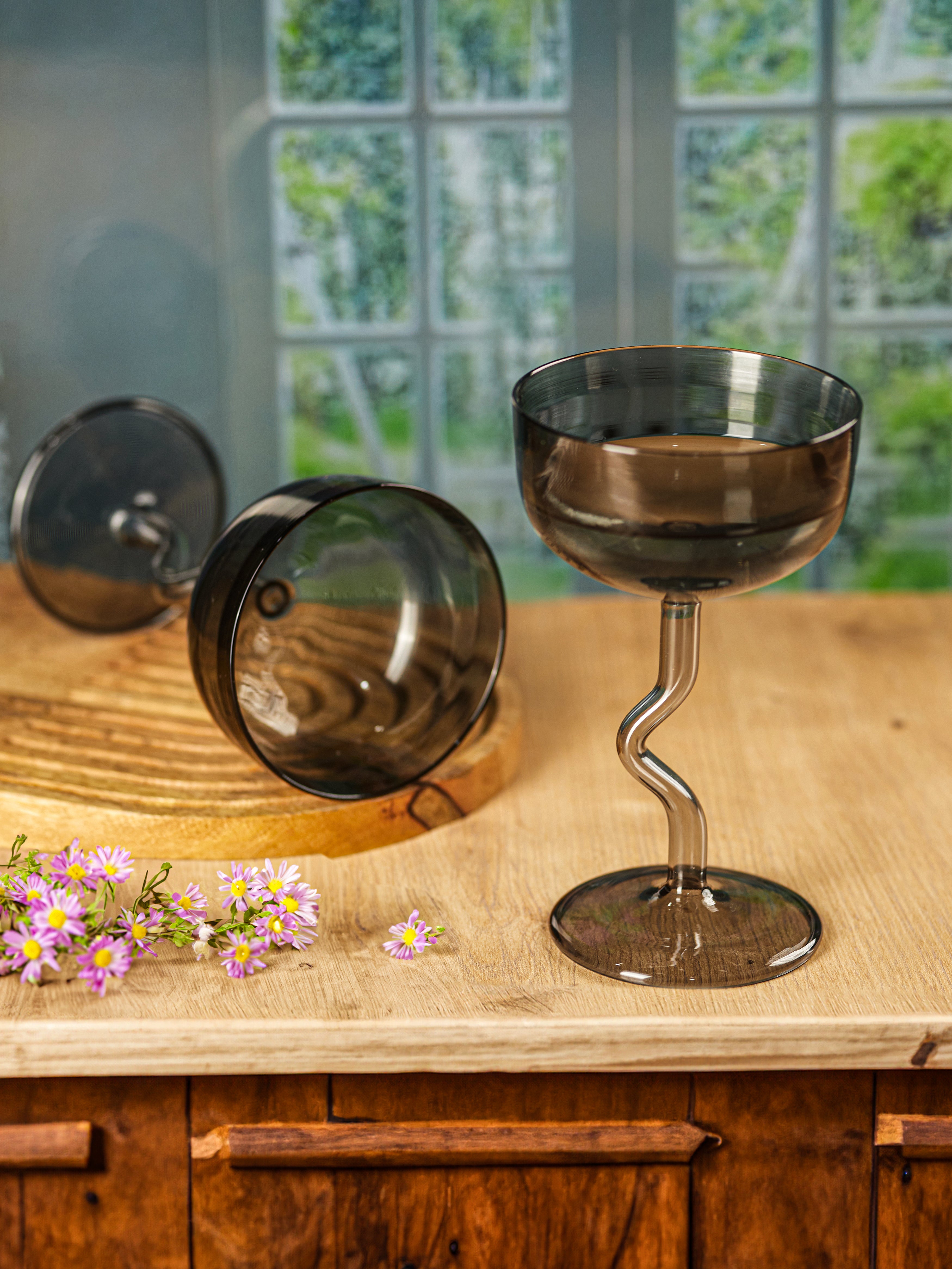 Classic and elegant Coupe Glass (Pack Of 2)