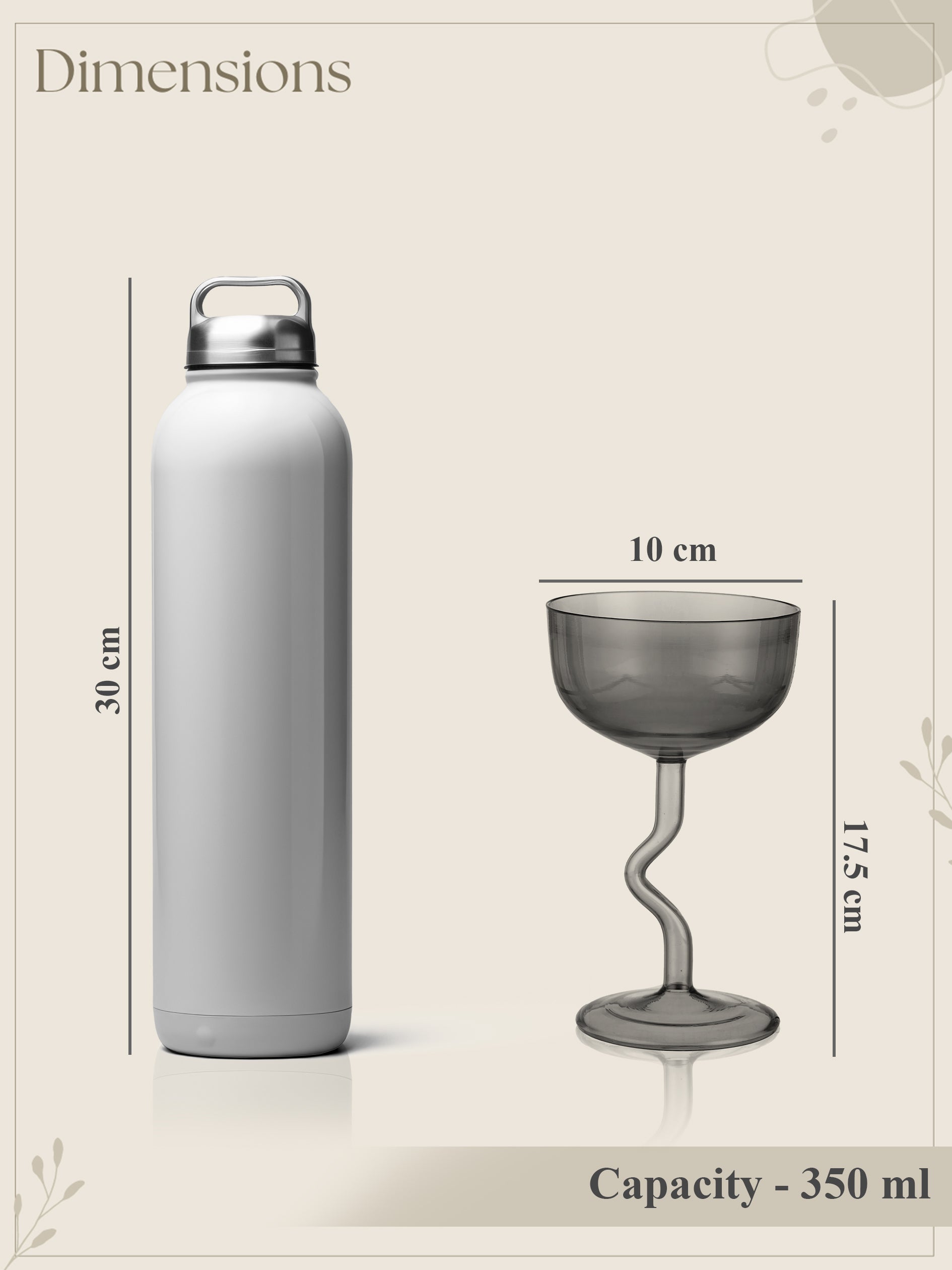 Classic and elegant Coupe Glass (Pack Of 2)