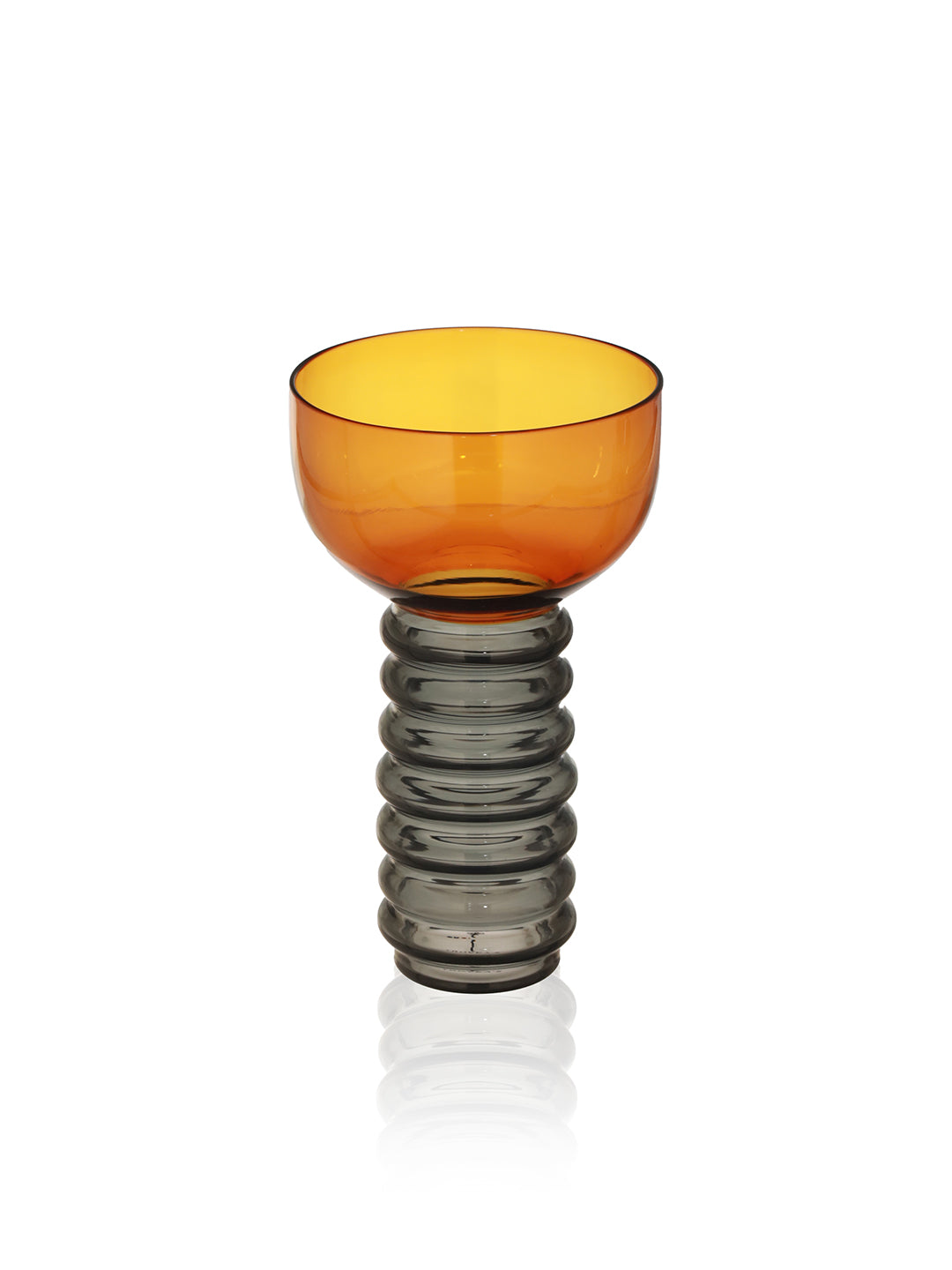 Amber Eclipse Cocktail Glass
