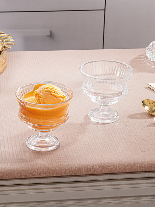 Celestine Clear Dessert Serving Glass