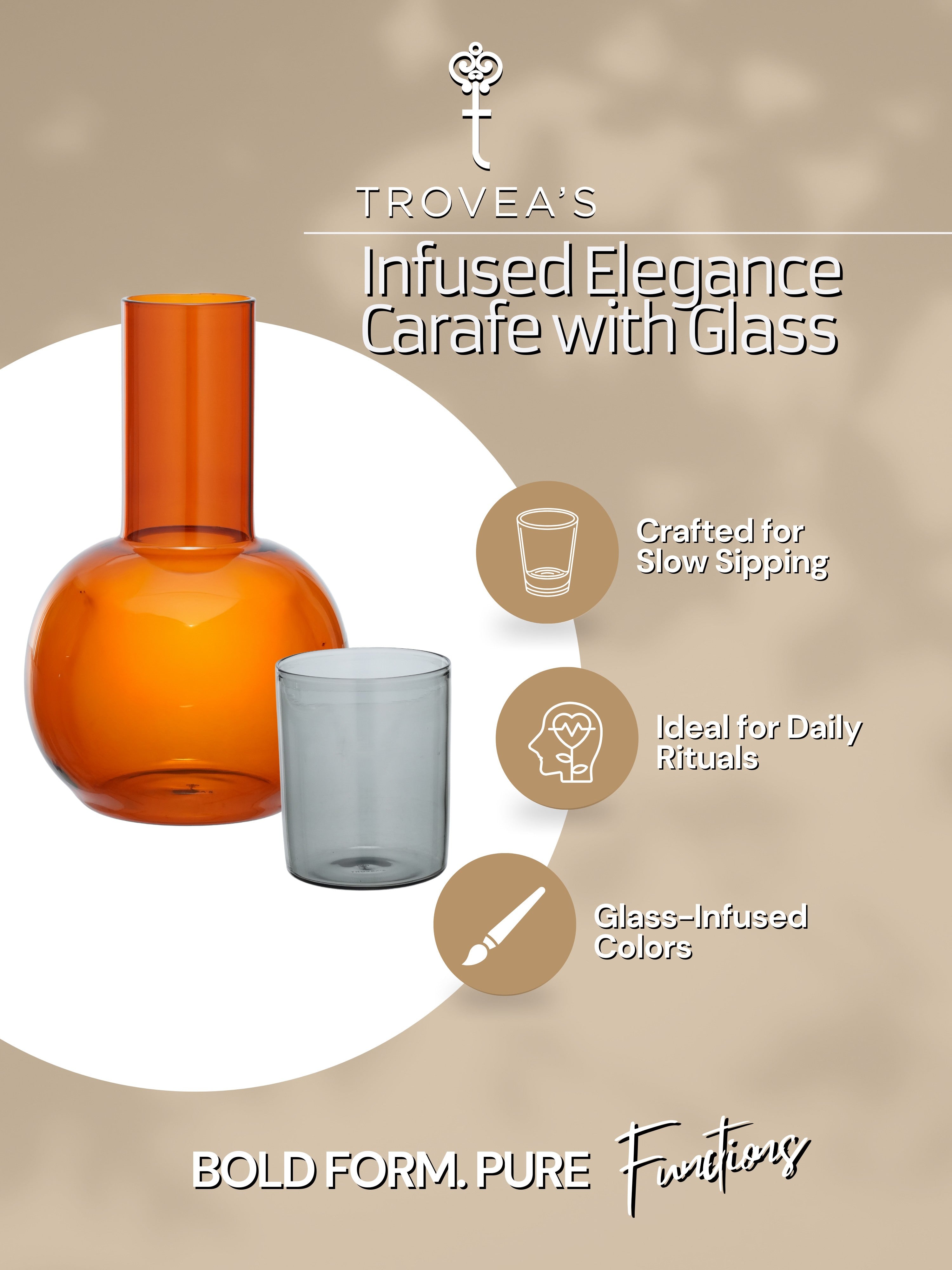 Stone & Sun Carafe Set