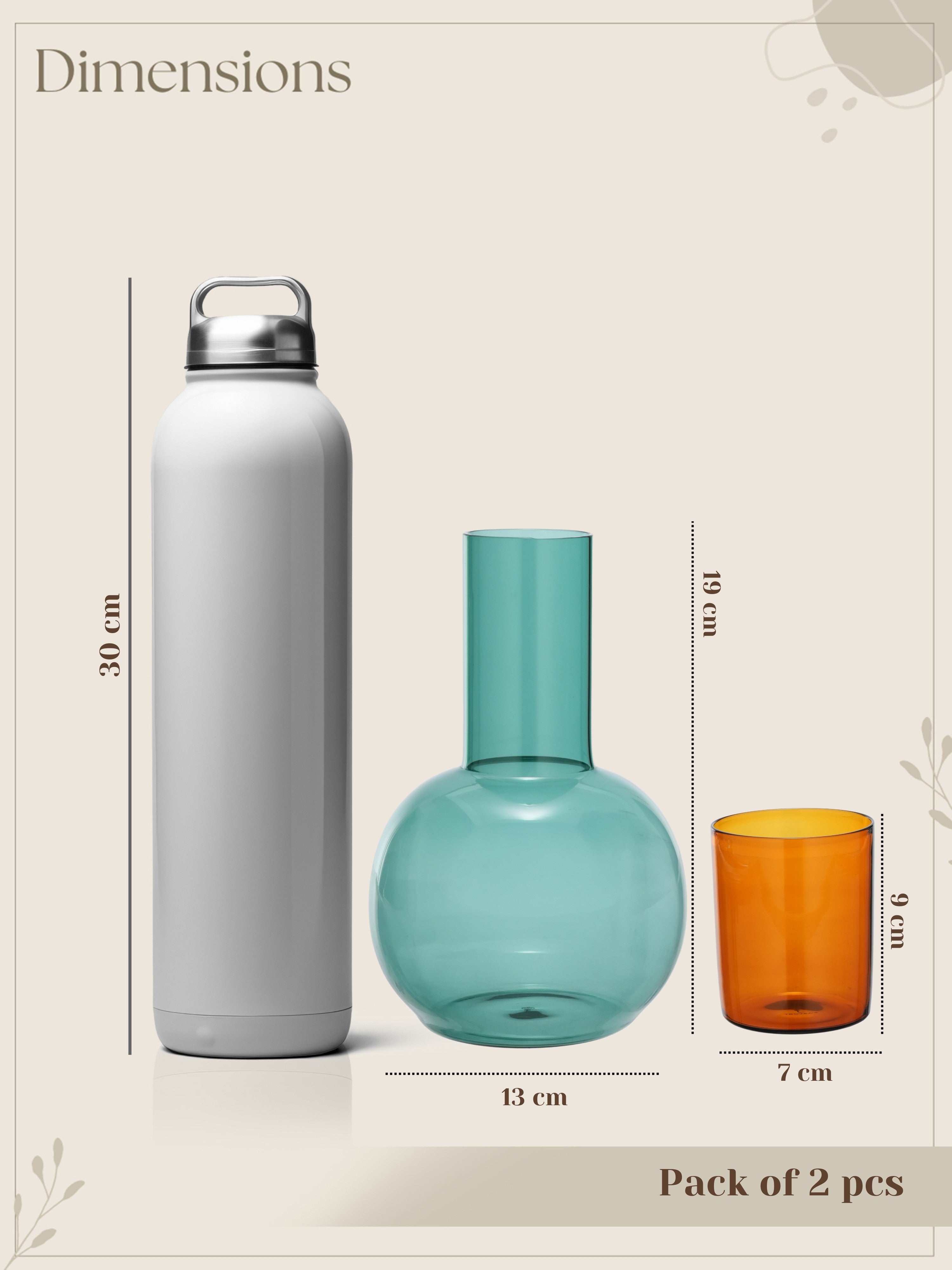 Stone & Sun Carafe Set