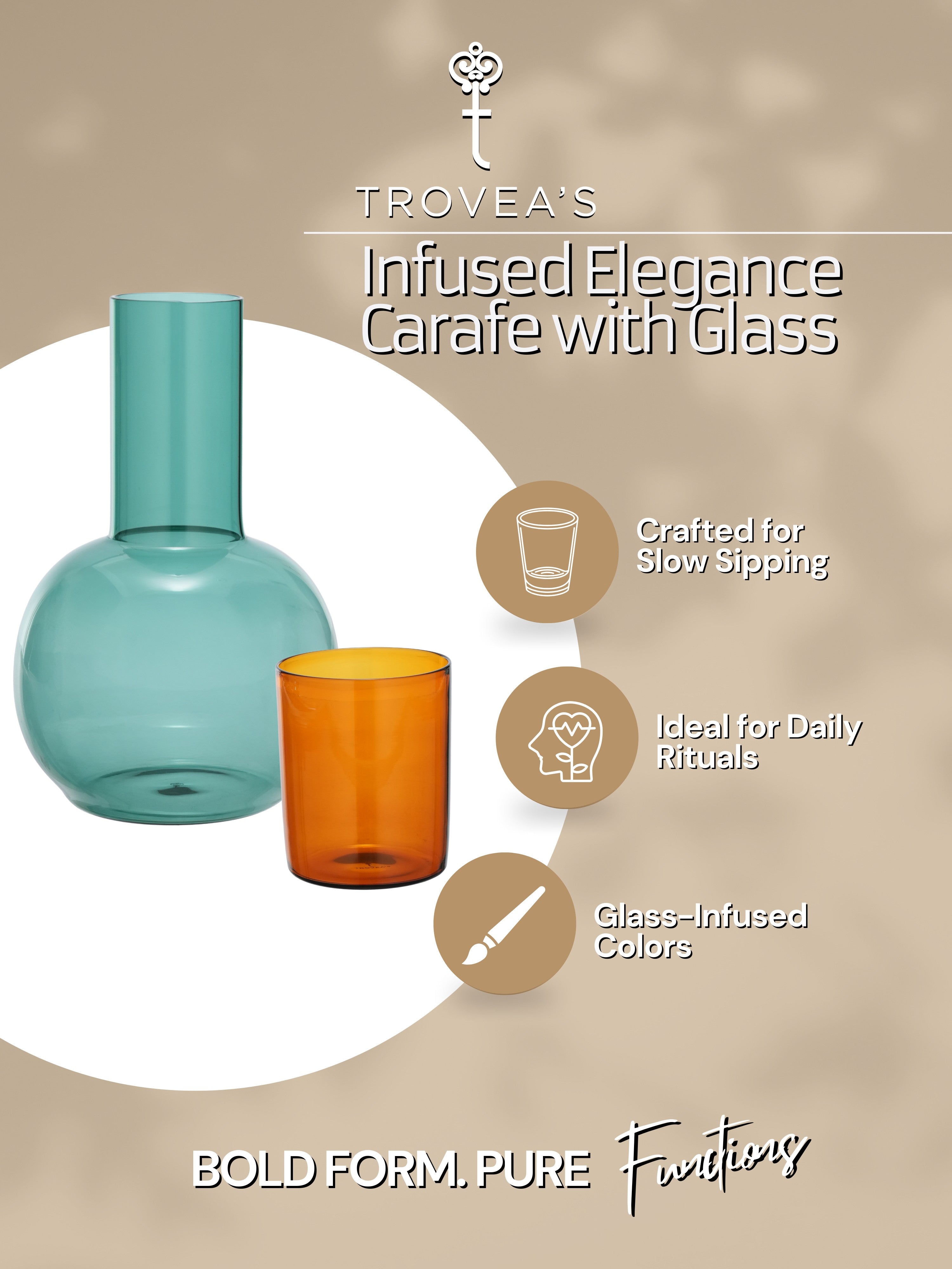 Stone & Sun Carafe Set