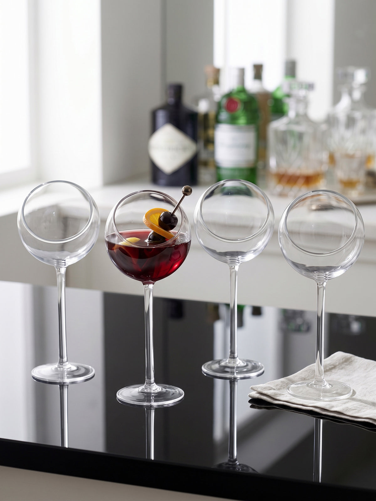 The Incline Cocktail Glass