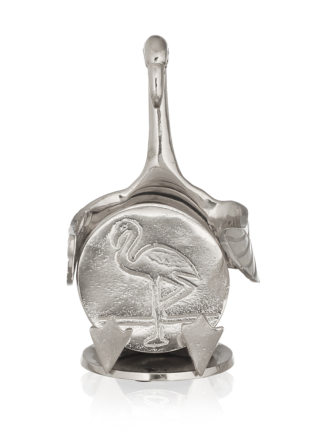 Flamingo Flair Coasters with Stand (set of 4 )