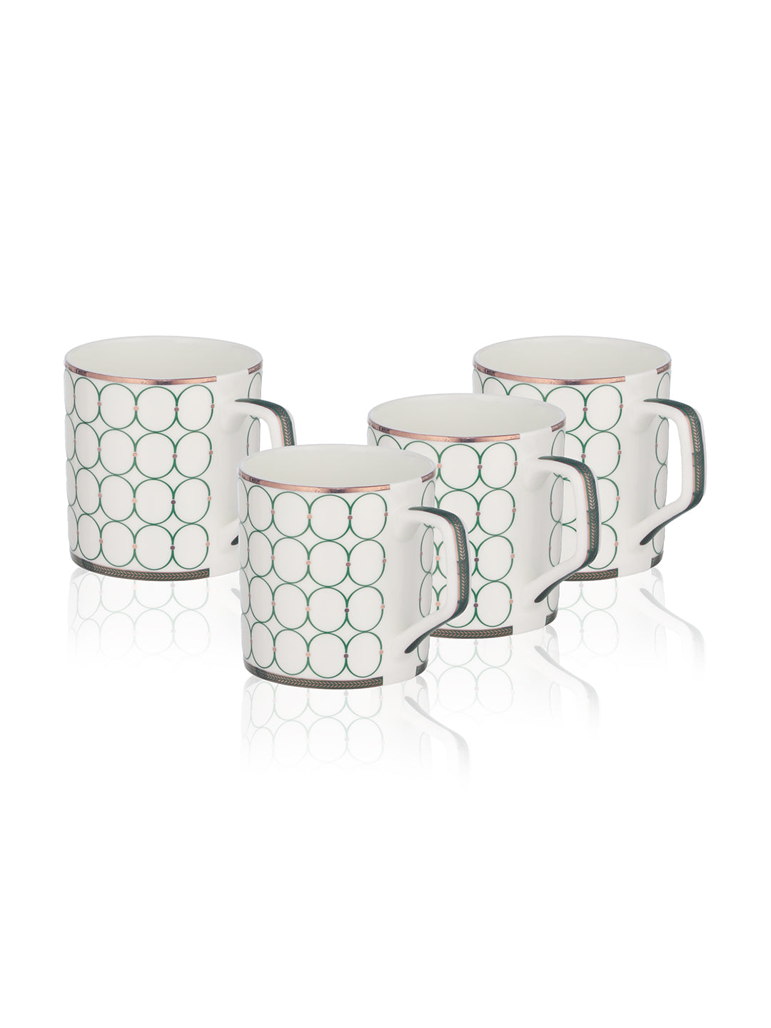 Jade Joy Tea Mugs (Pack Of 4)