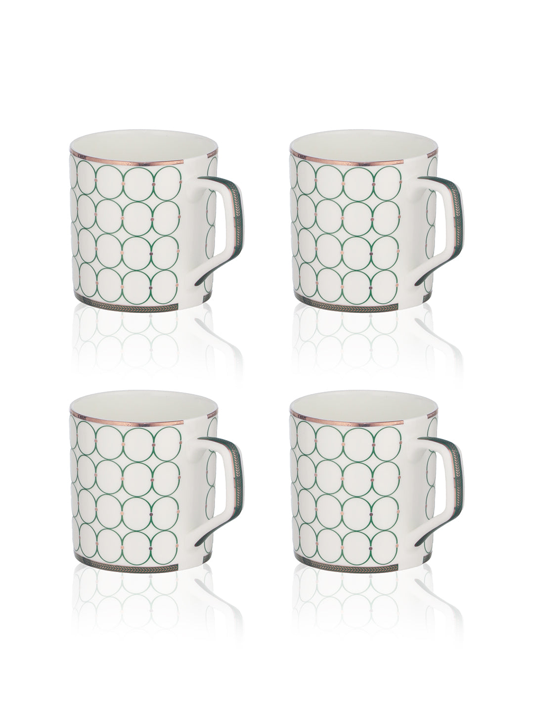 Jade Joy Tea Mugs (Pack Of 4)