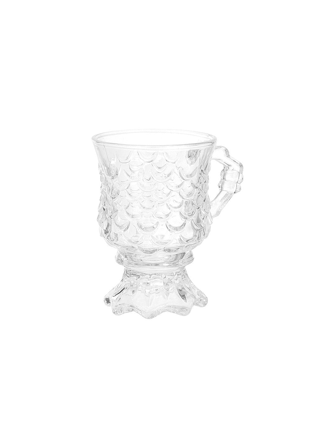 Vetra Clear Glass Tea/Coffee - Pack of 6