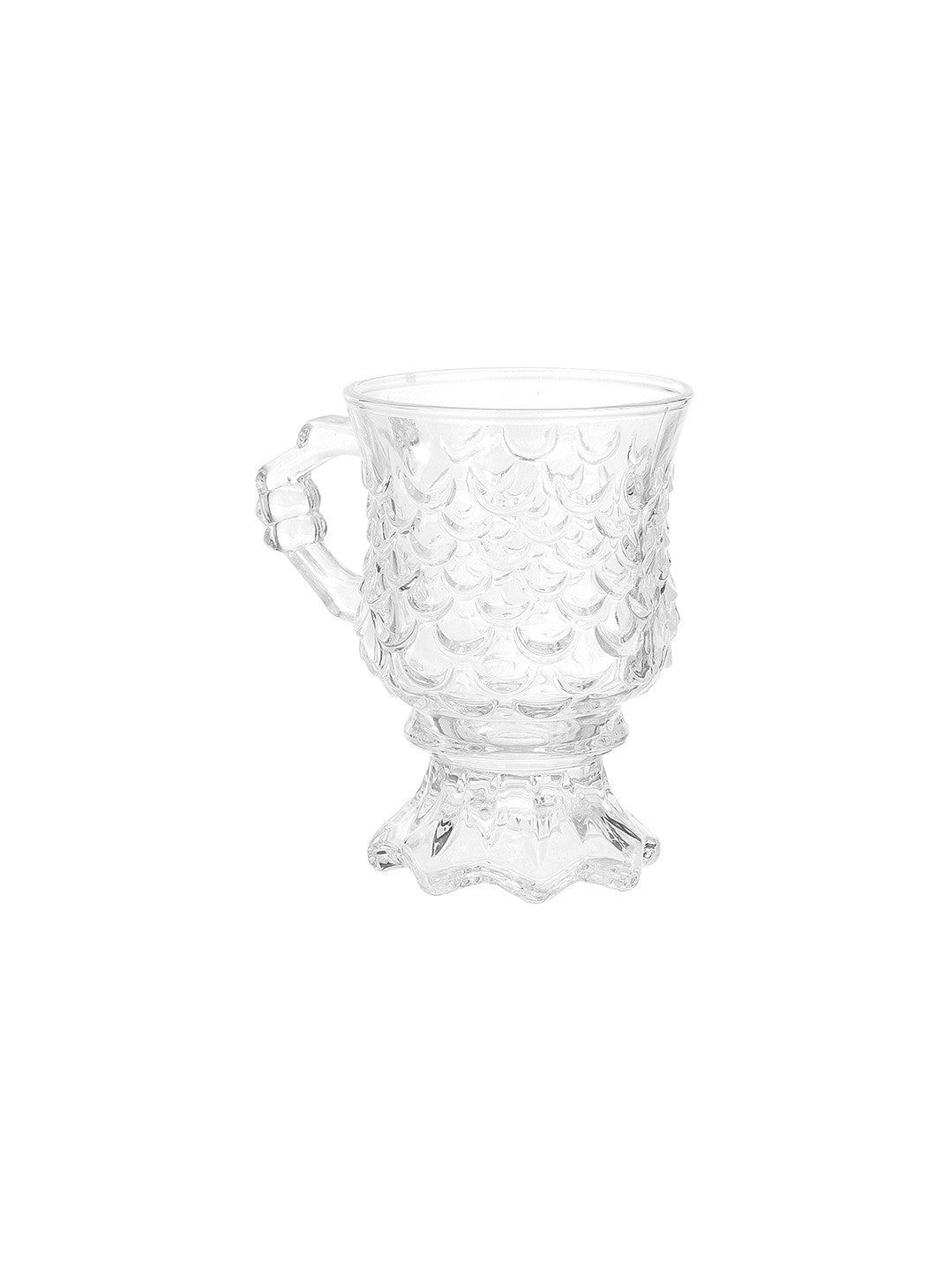 Vetra Clear Glass Tea/Coffee - Pack of 6