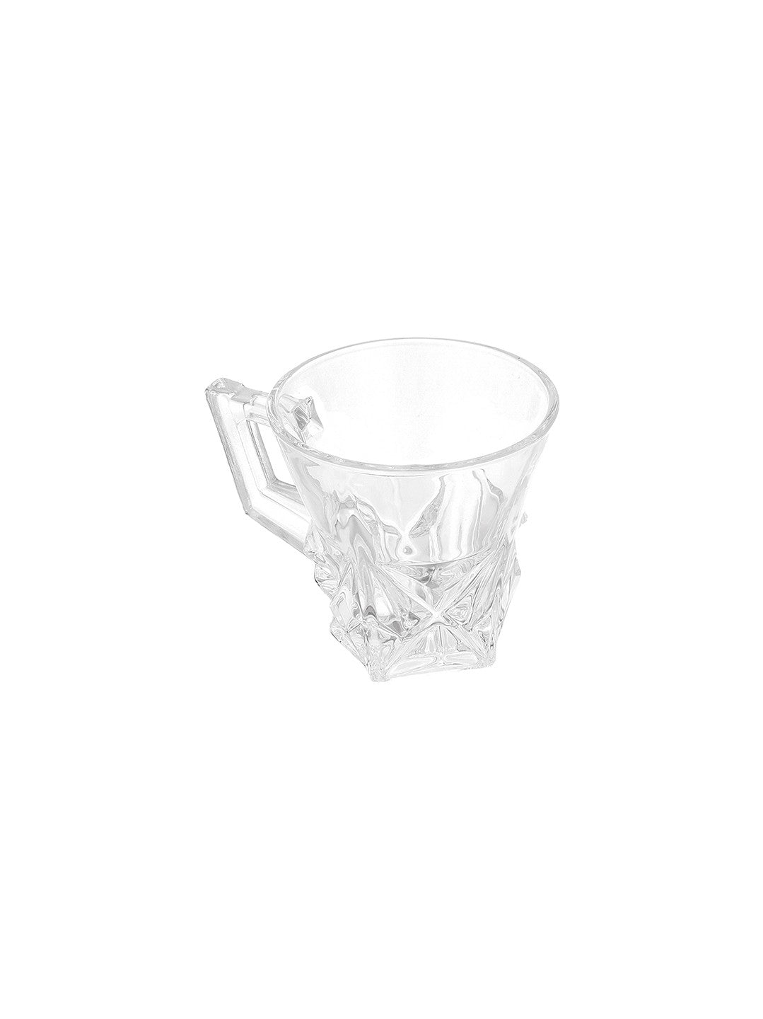 Pebelle Tea/Coffee Clear Cups - Pack of 6