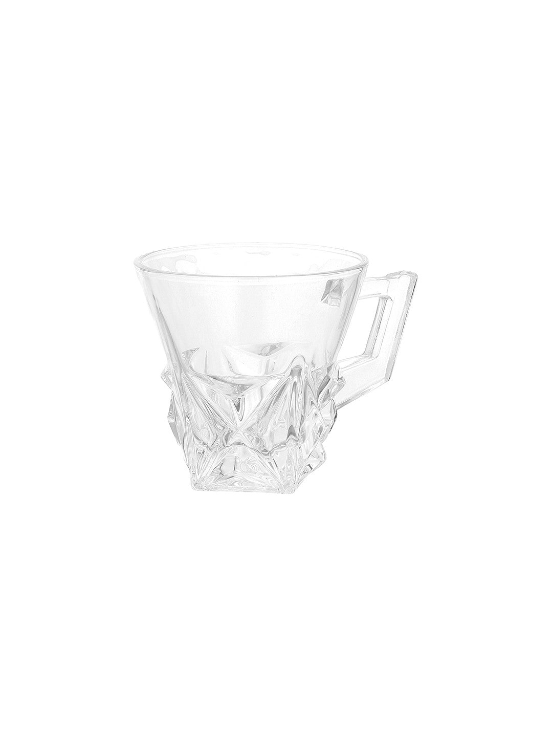 Pebelle Tea/Coffee Clear Cups - Pack of 6