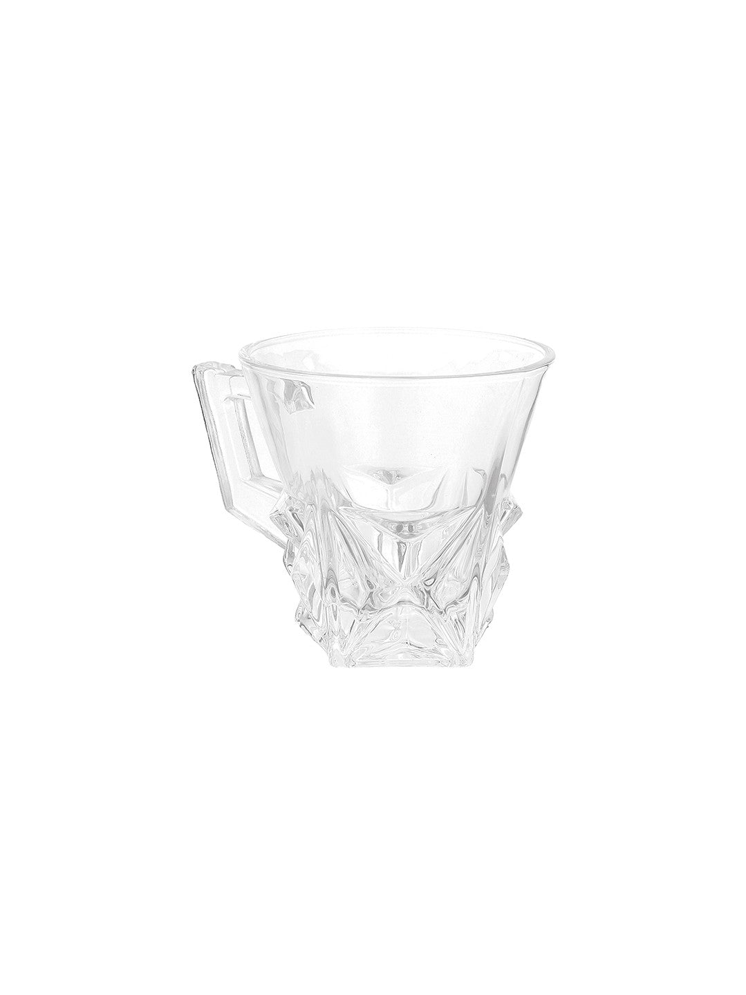 Pebelle Tea/Coffee Clear Cups - Pack of 6