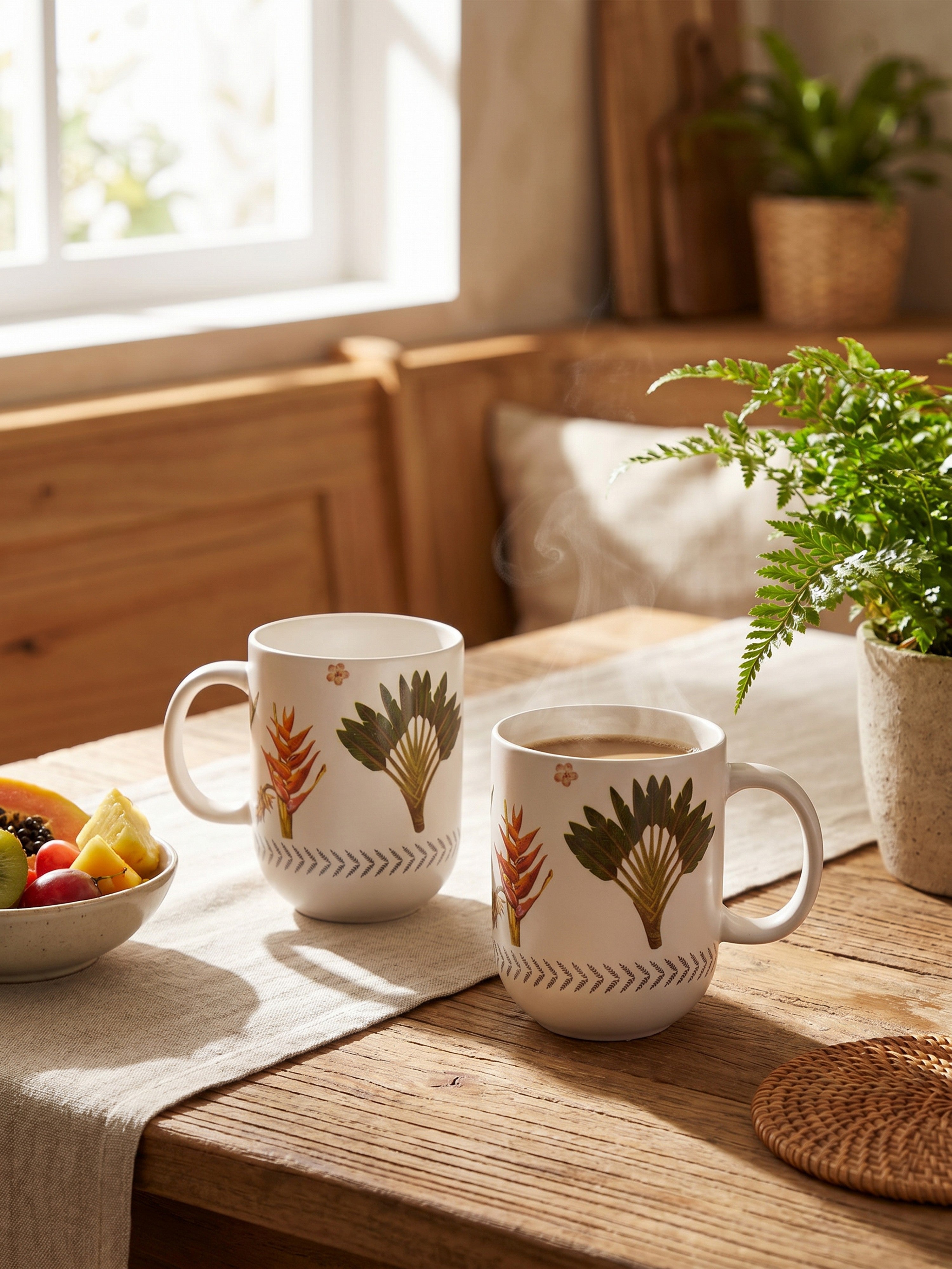 Safari Bloom Mug (Pack of 2)