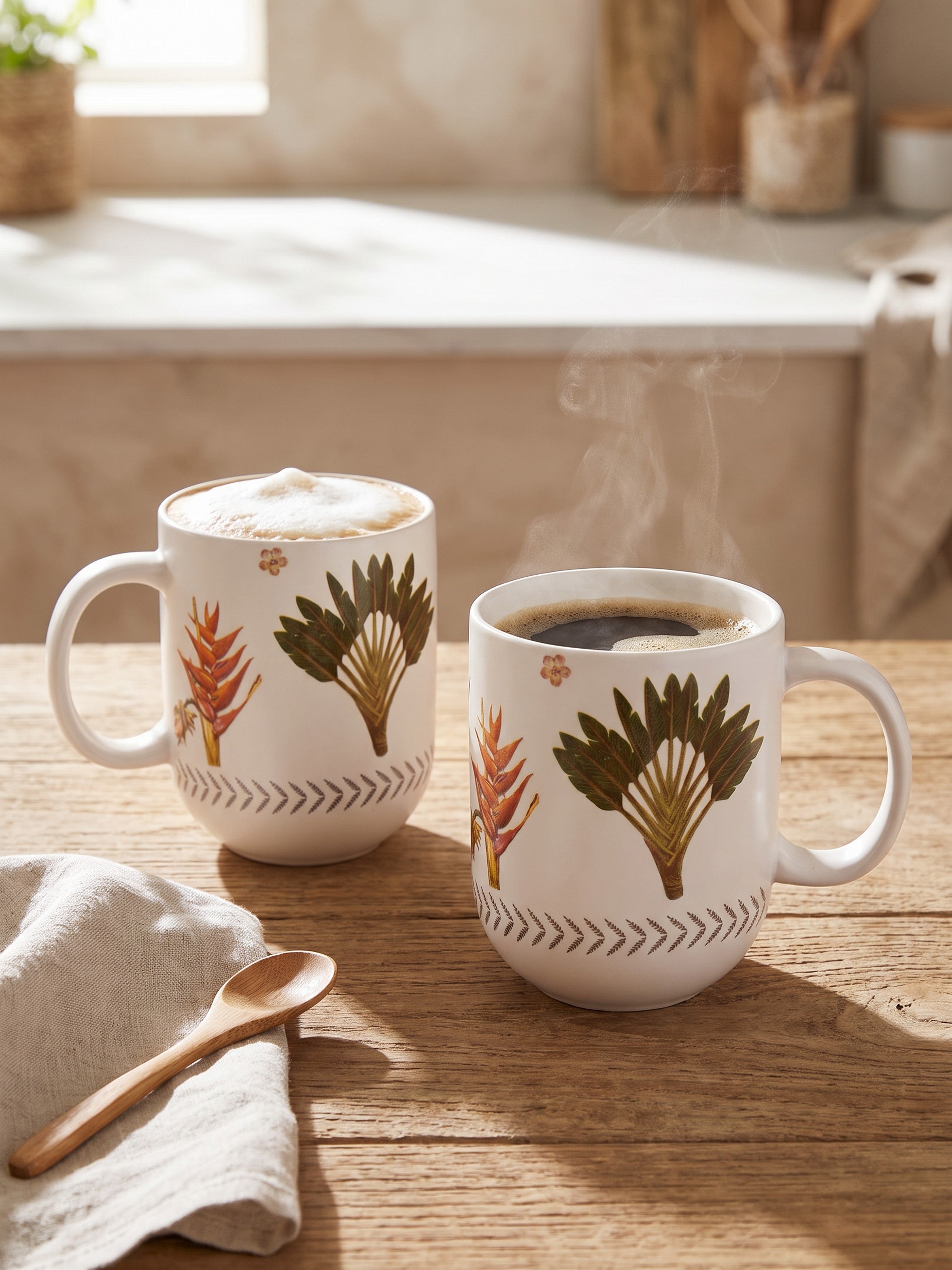 Safari Bloom Mug (Pack of 2)