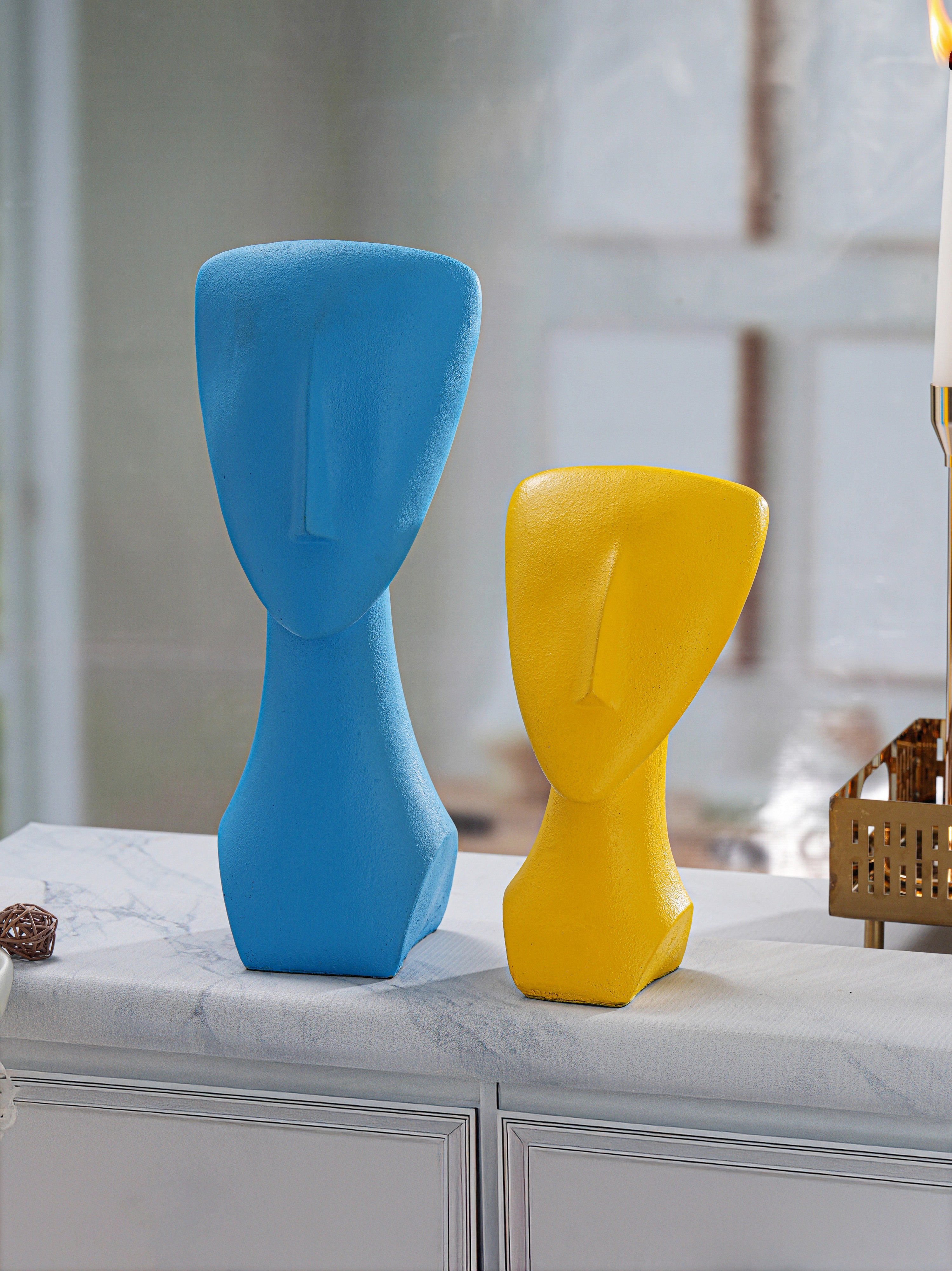 Echo Faces Table Decor (Pack of 2)