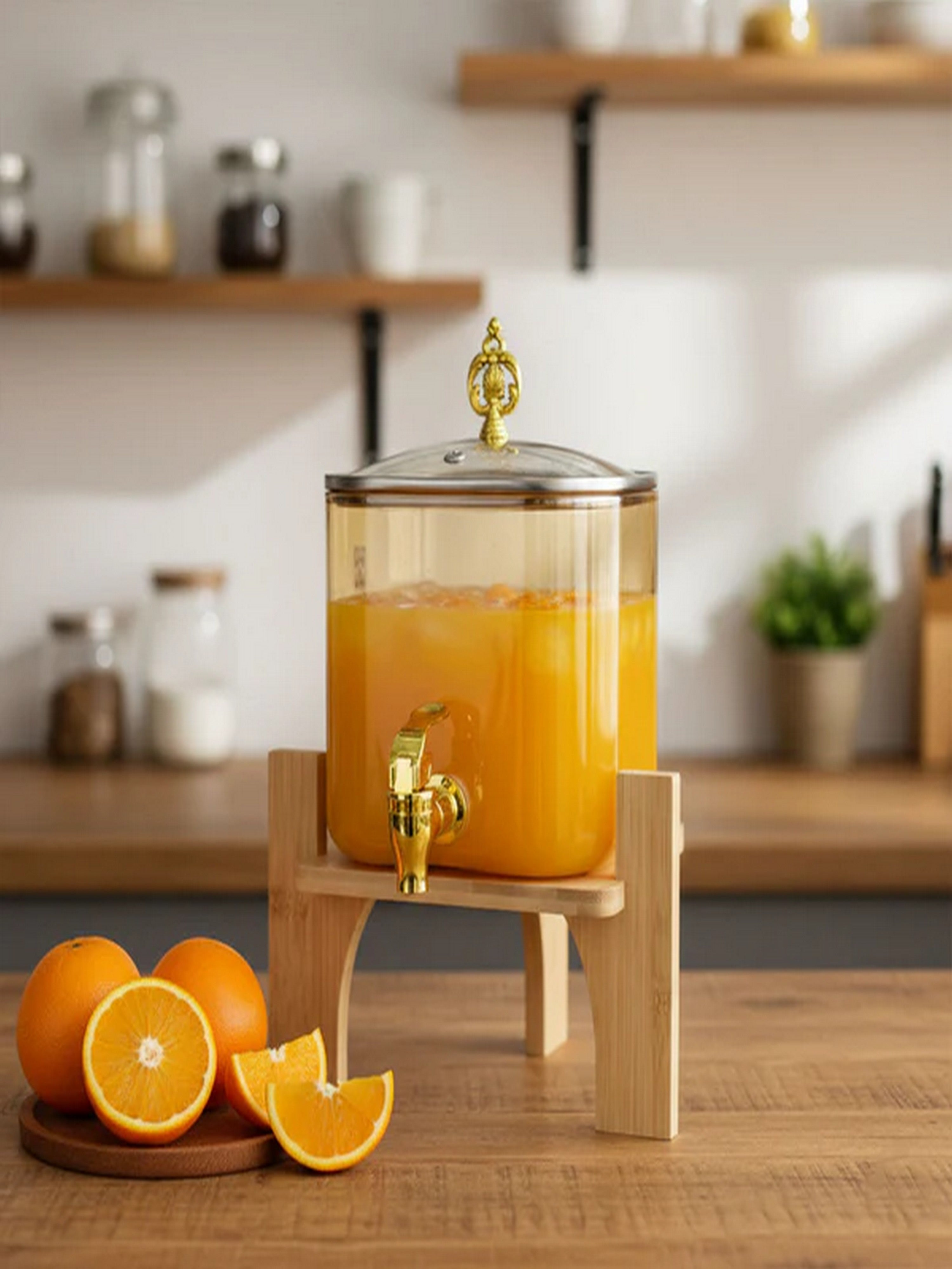 The Golden Pour Beverage Dispenser