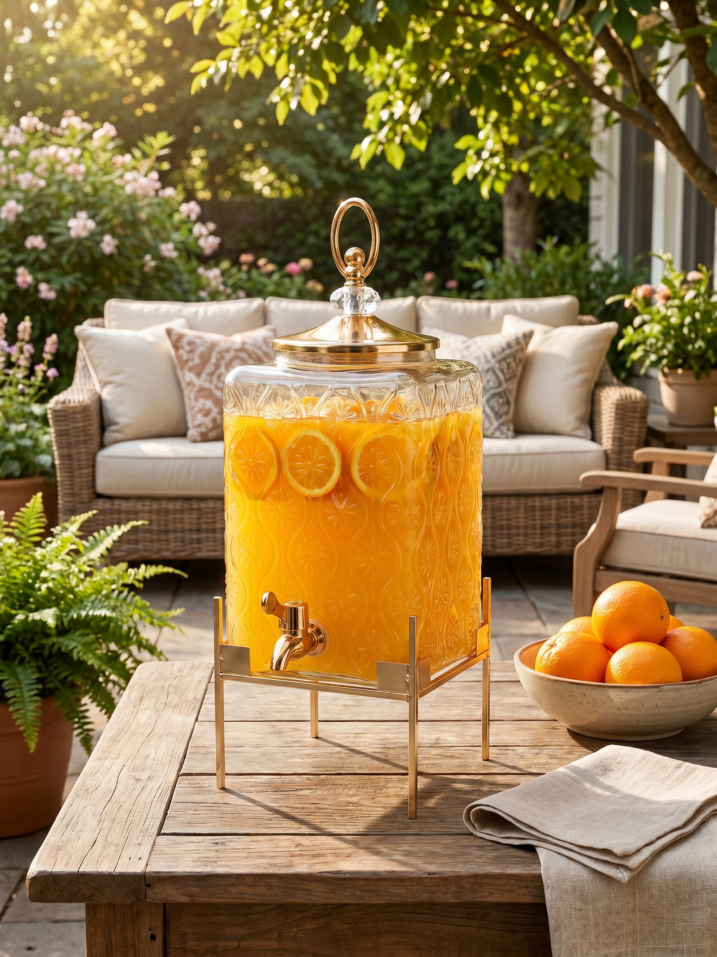 Sunlit Sip Beverage Dispenser (4 Ltr)