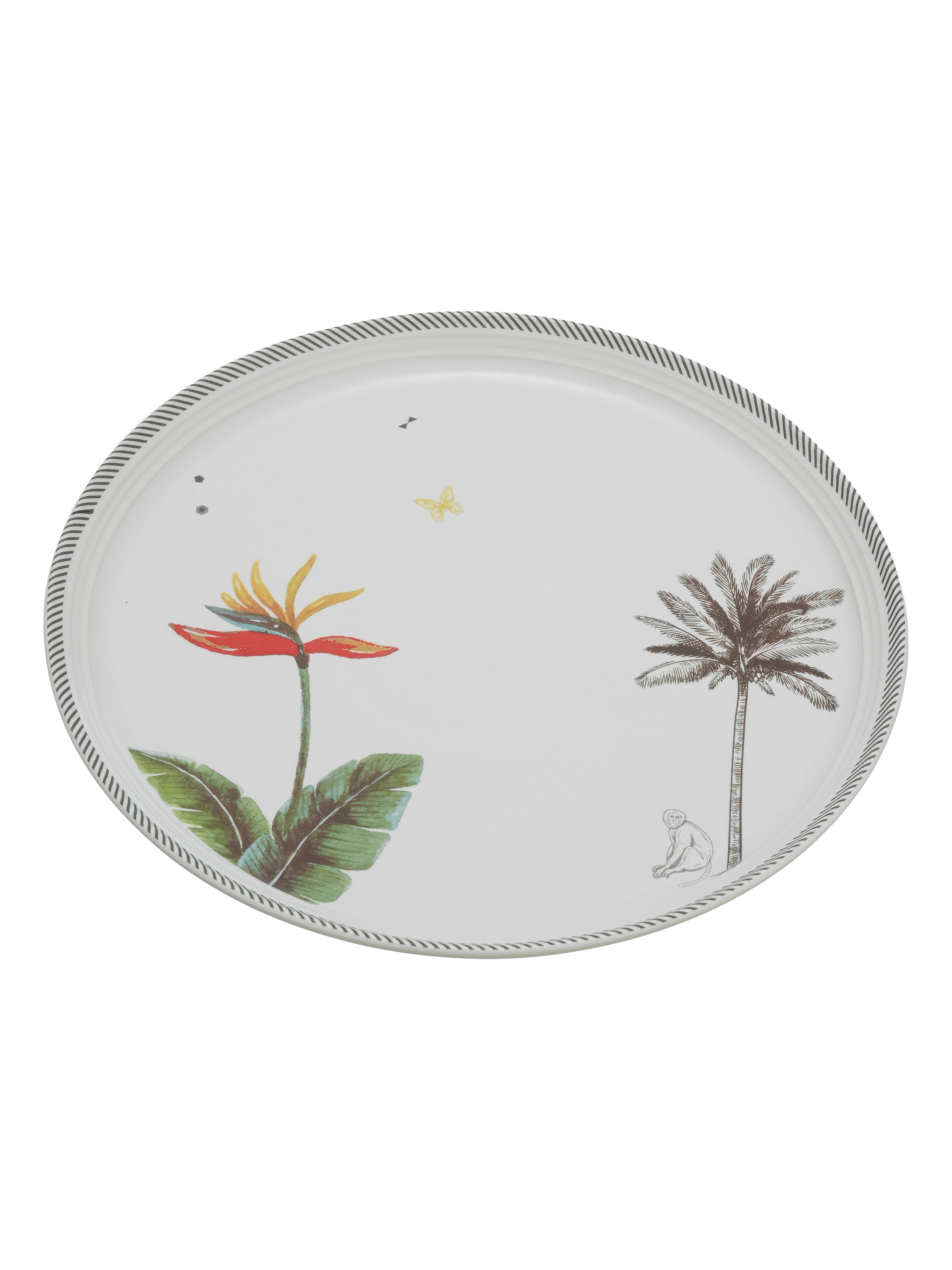Tropical Mischief Porcelain Dinner Set (15 Pcs)