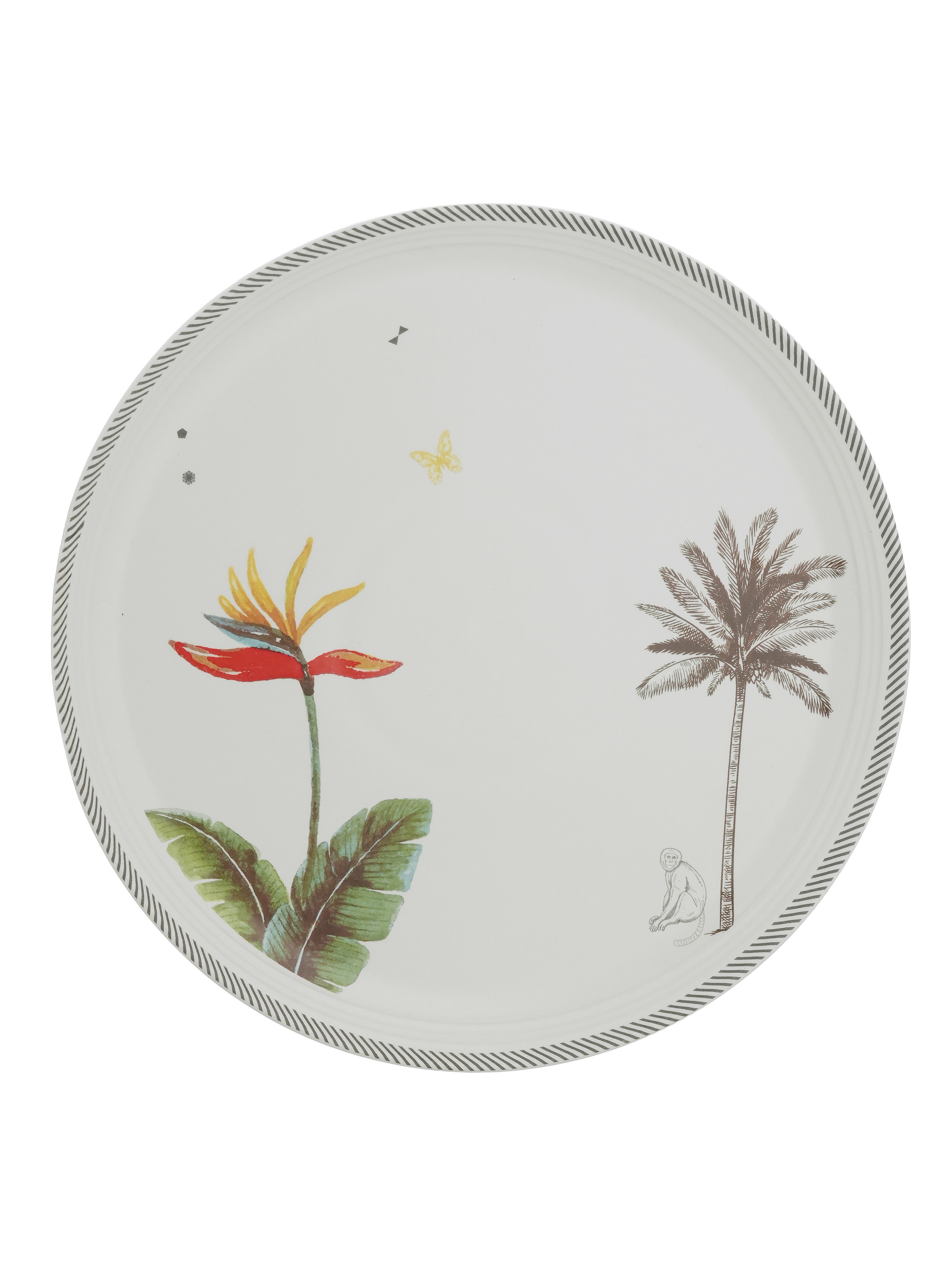 Tropical Mischief Porcelain Dinner Set (15 Pcs)