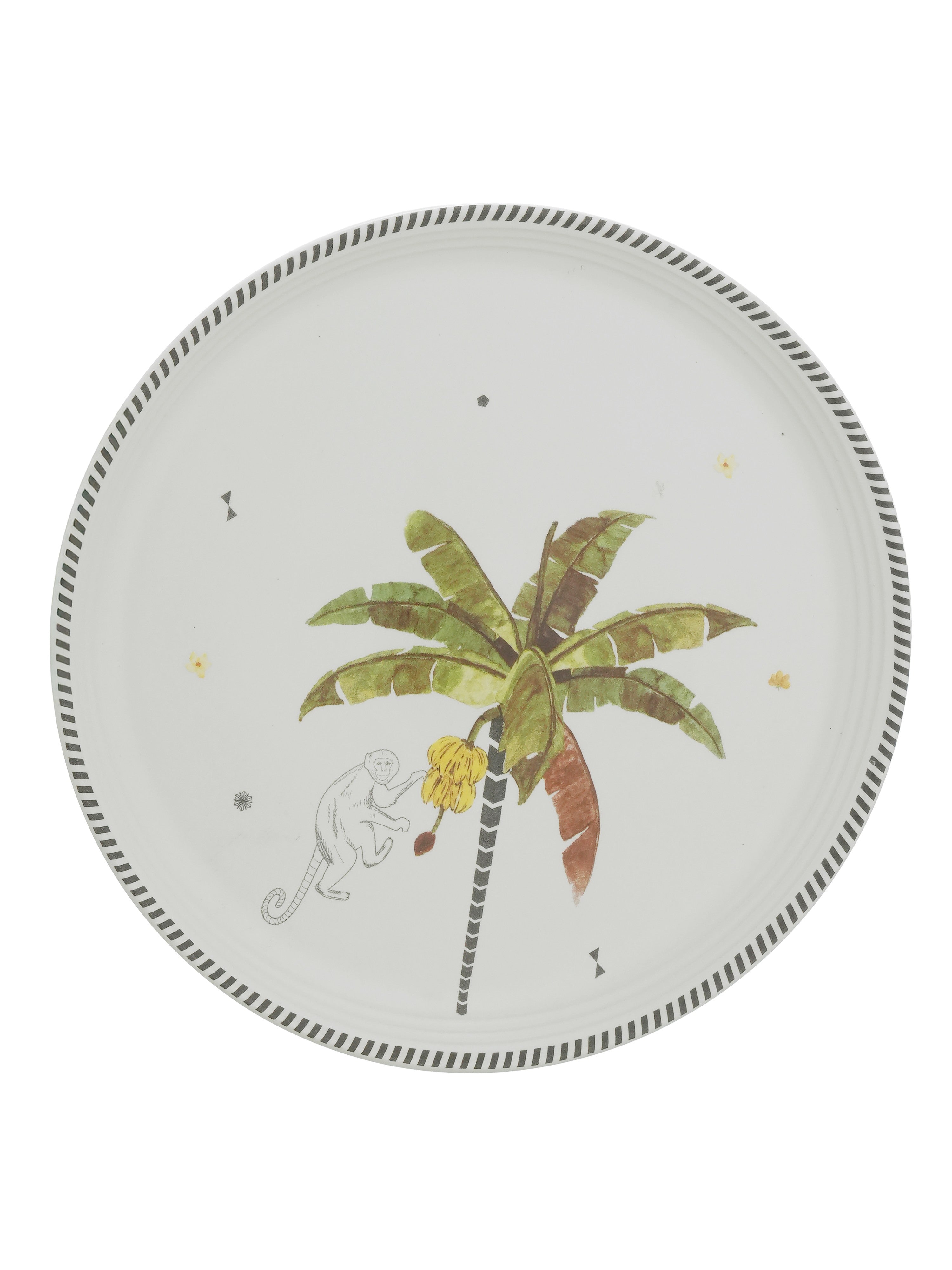 Tropical Mischief Porcelain Dinner Set (15 Pcs)