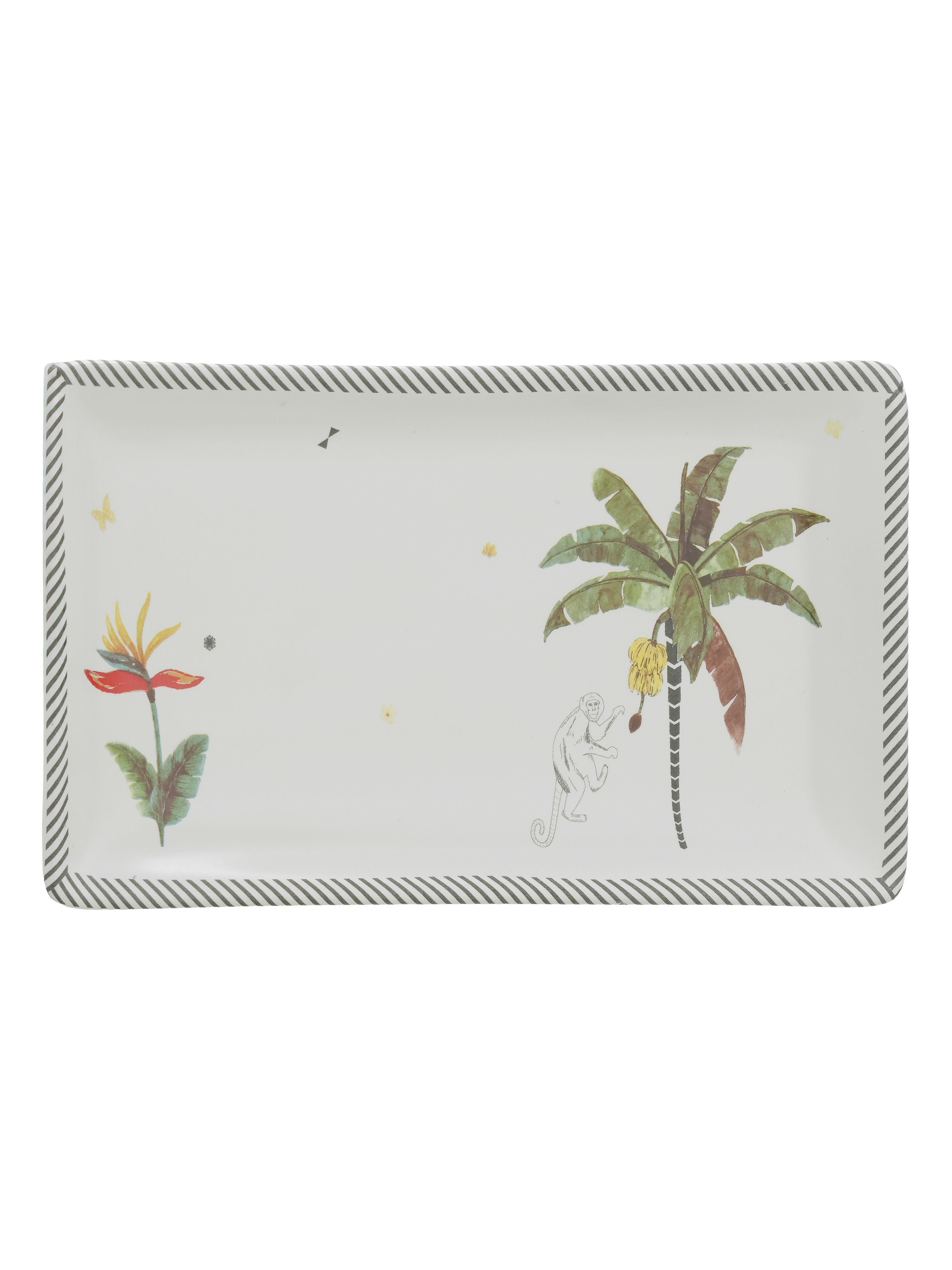 Tropical Mischief Porcelain Dinner Set (15 Pcs)