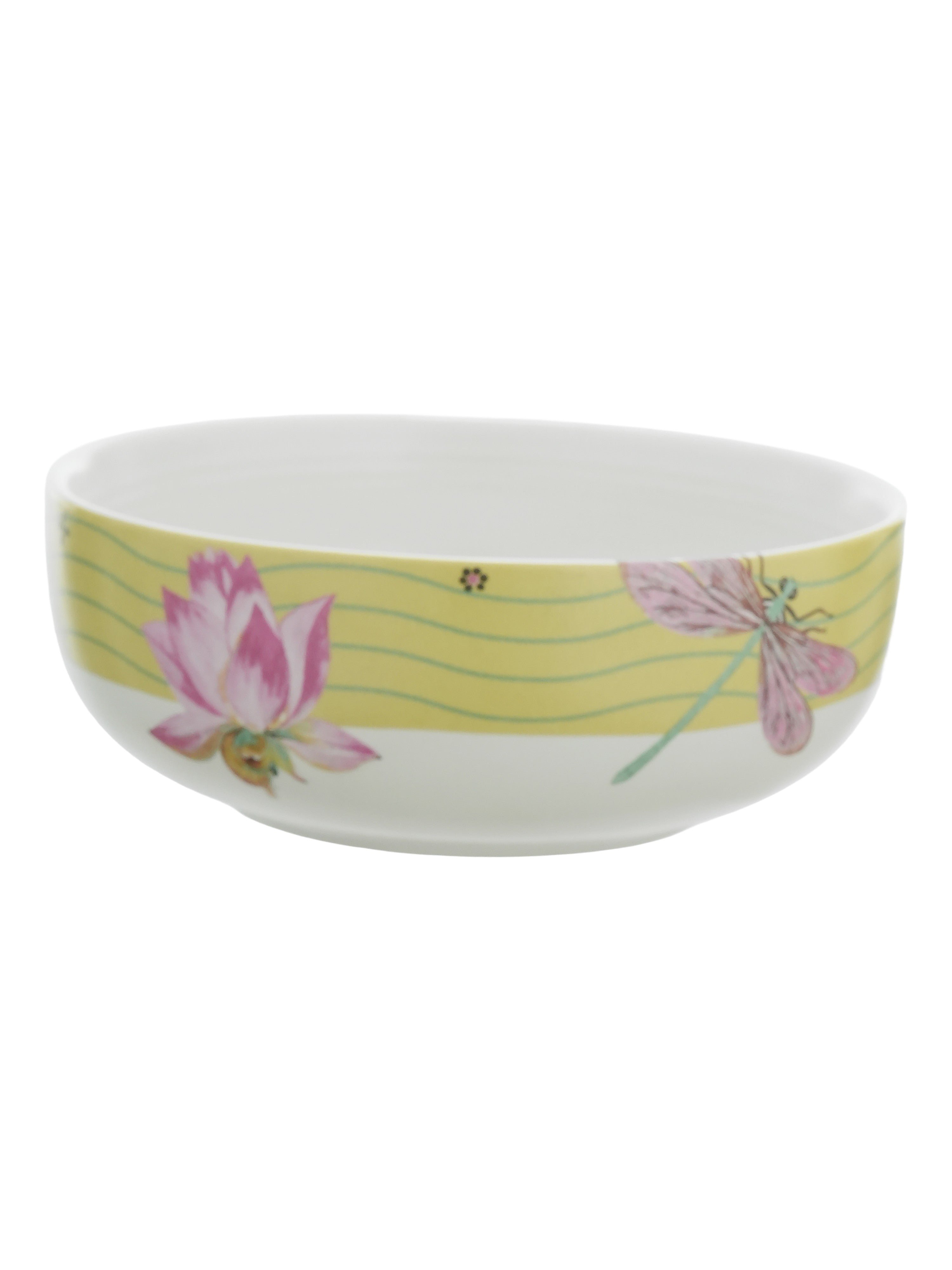 Dragonfly Bloom Porcelain Dinner Set (15 Pcs)