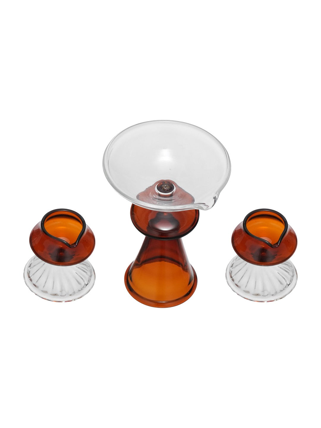 AmberAura Diya Trio