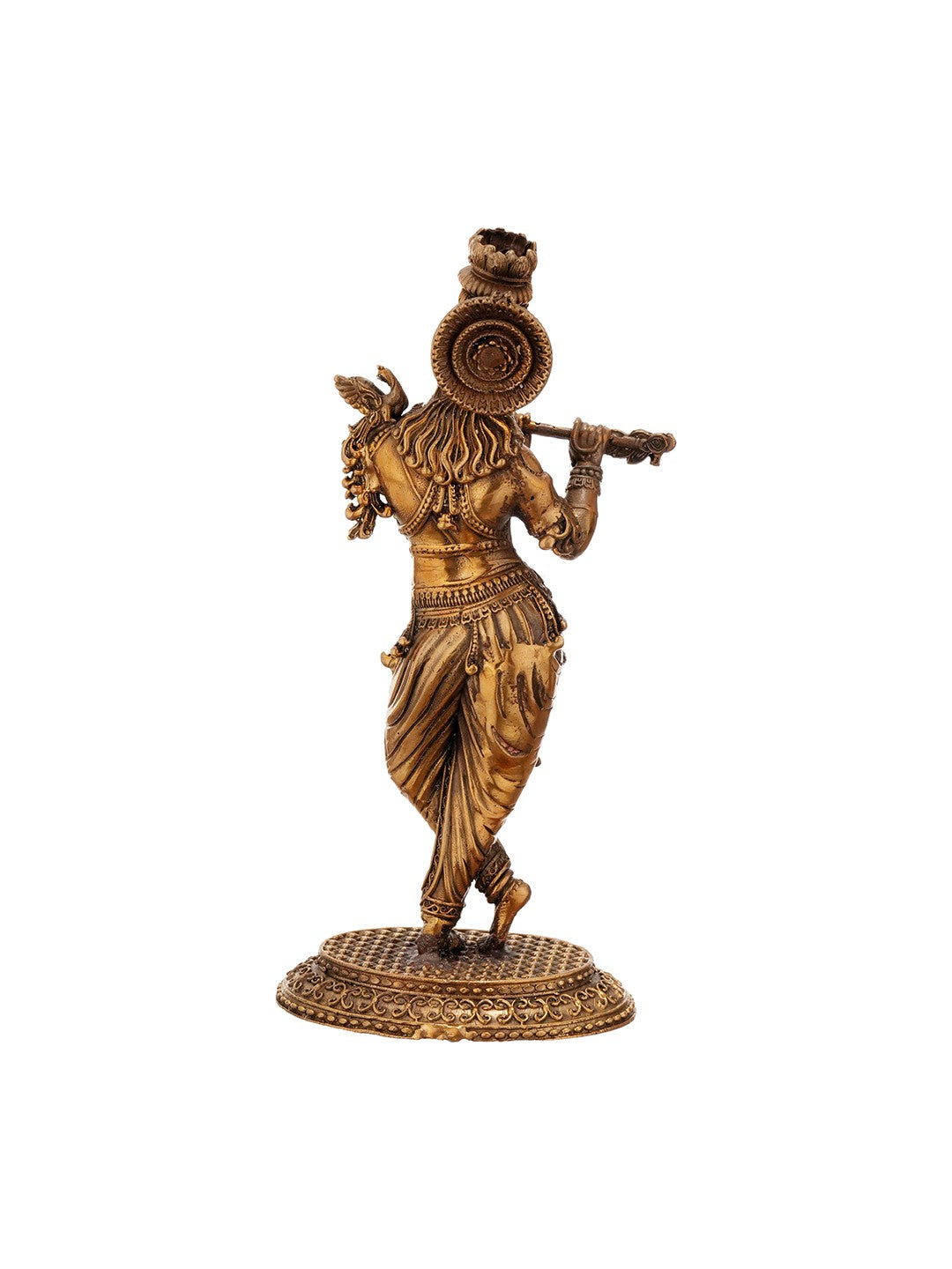 NavaShree Krishna Brass Idol