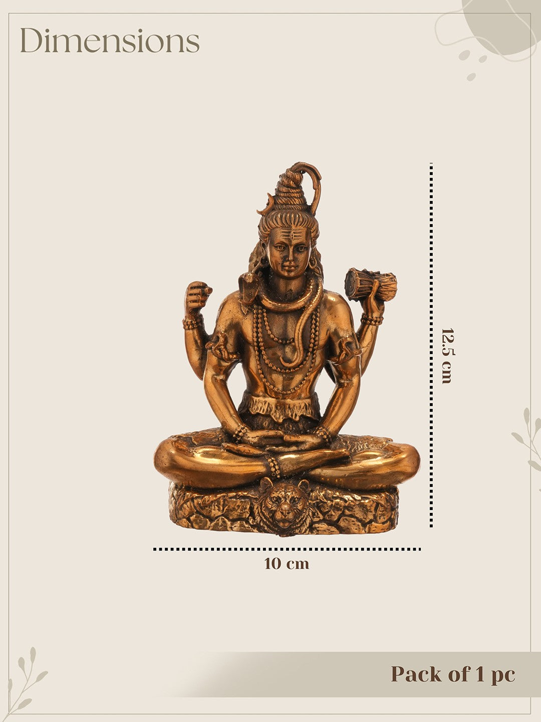 ShivSaumya Brass Idol