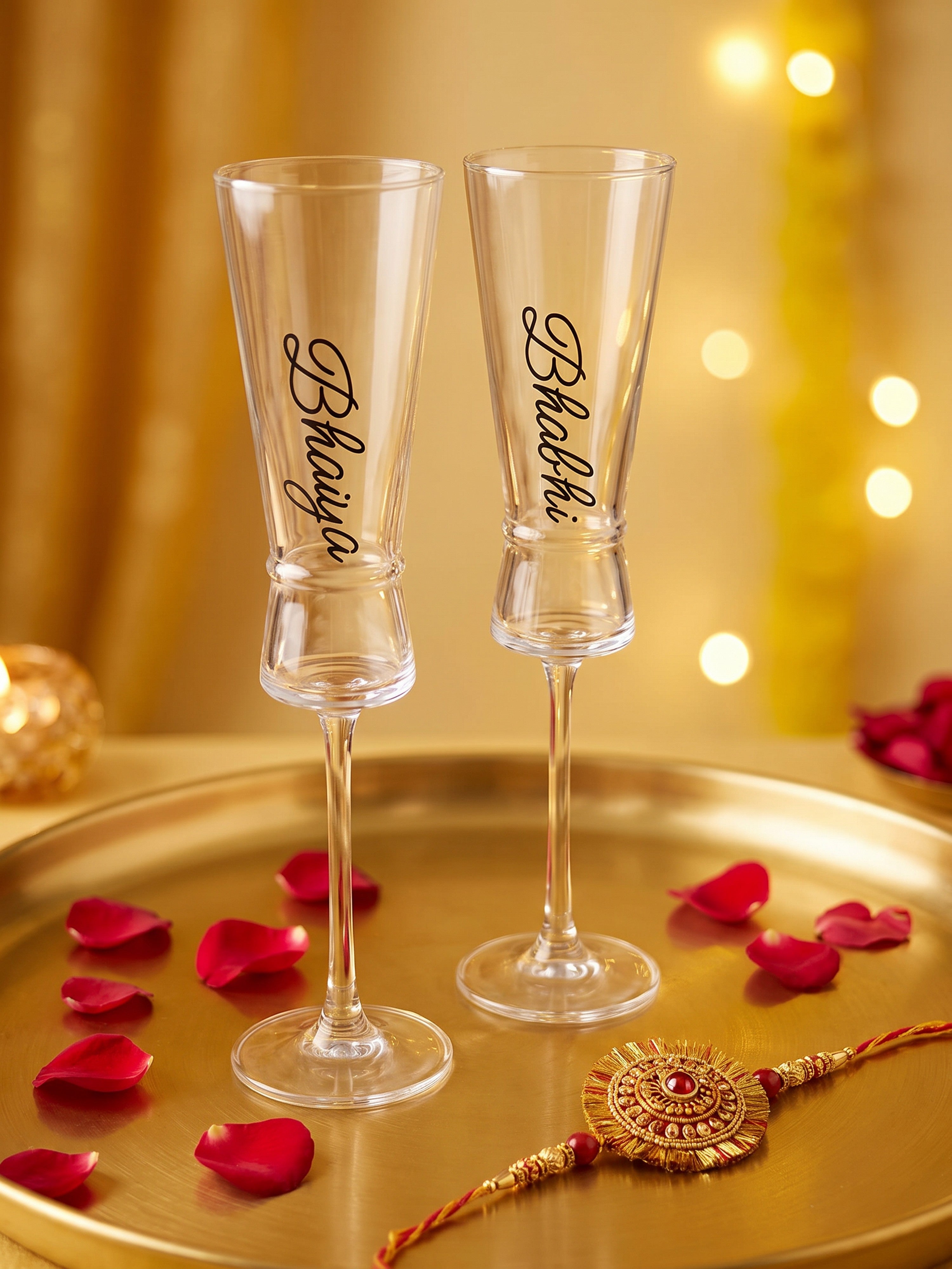 Aurora Ring Champagne Glass