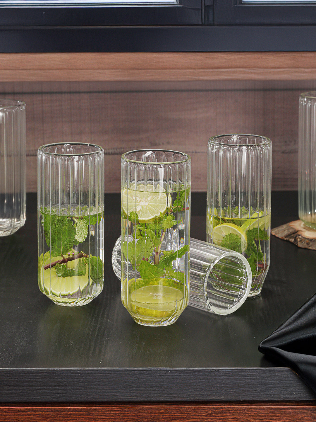 Ripple Wave Highball Glass