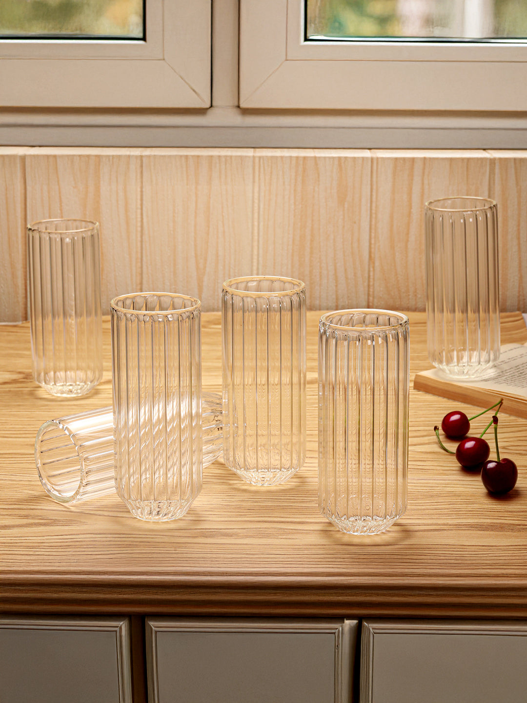 Ripple Wave Highball Glass