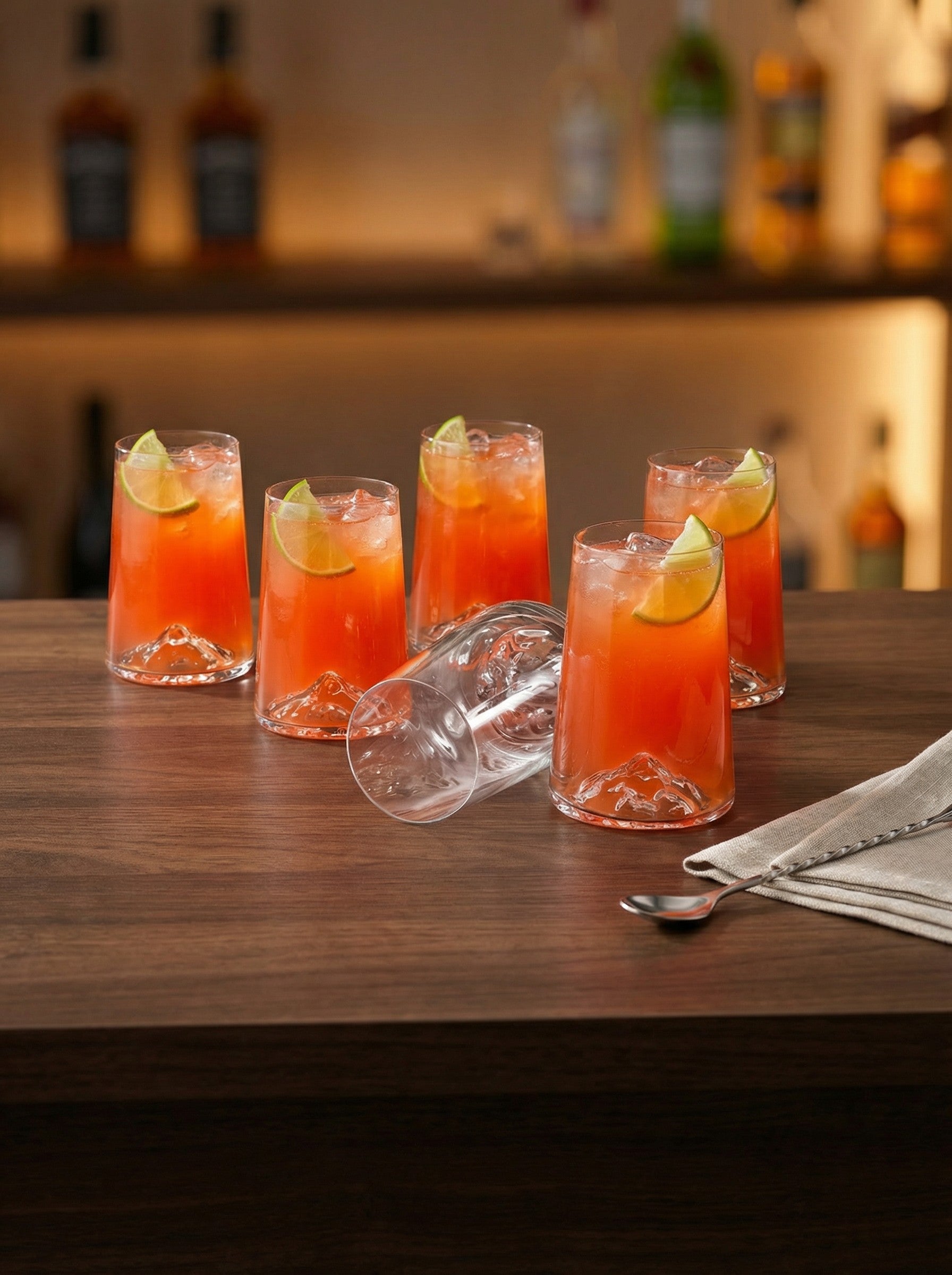 The Lava Core Highball Glass (Pack of 6)