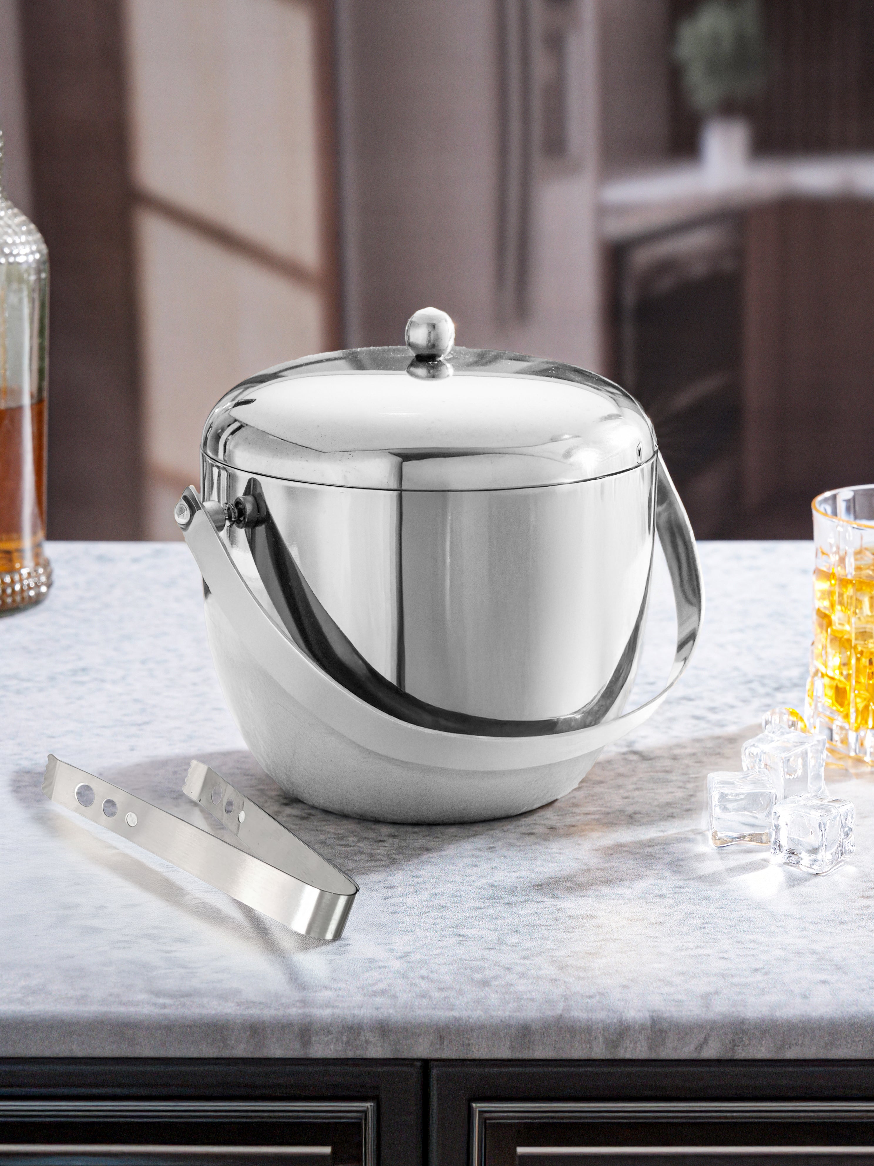 Glided Glaciour Double Walled Ice Bucket -1.2L