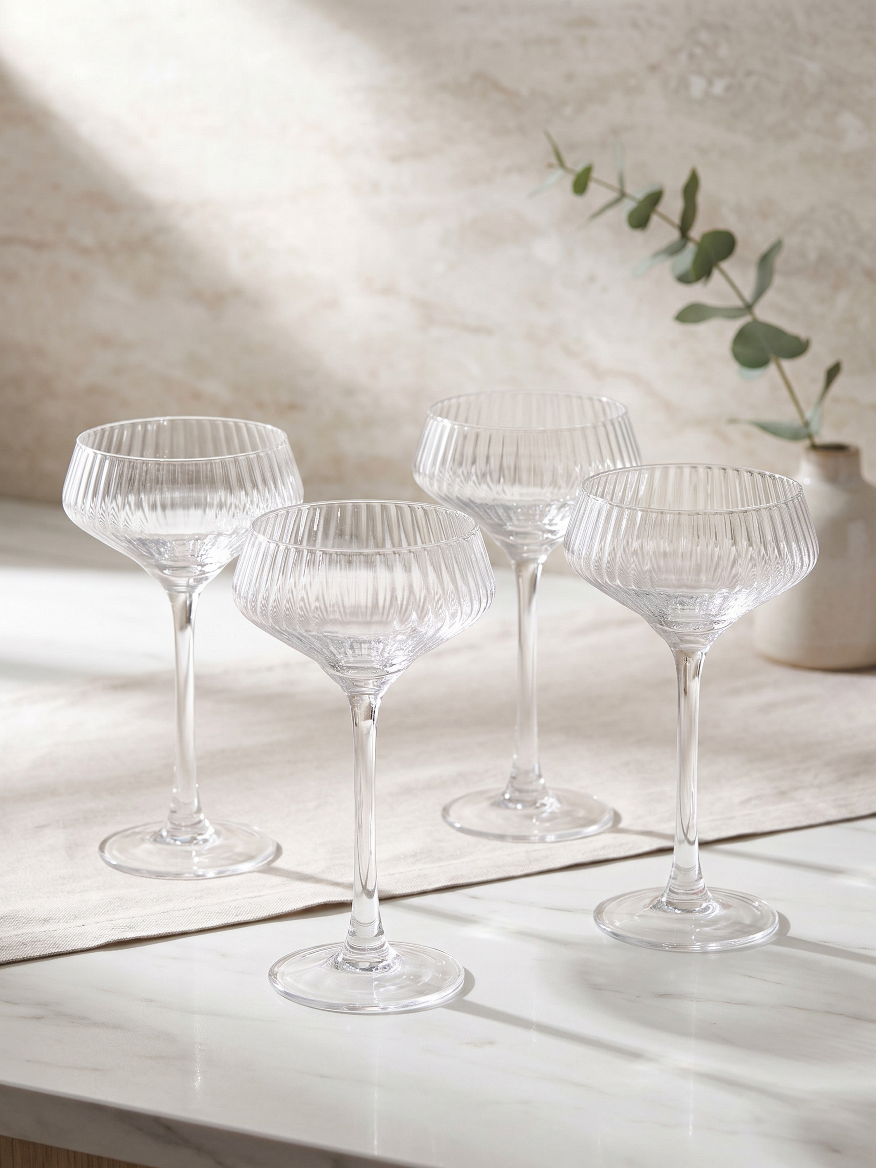 Contour Martini Glass (Pack of 4)