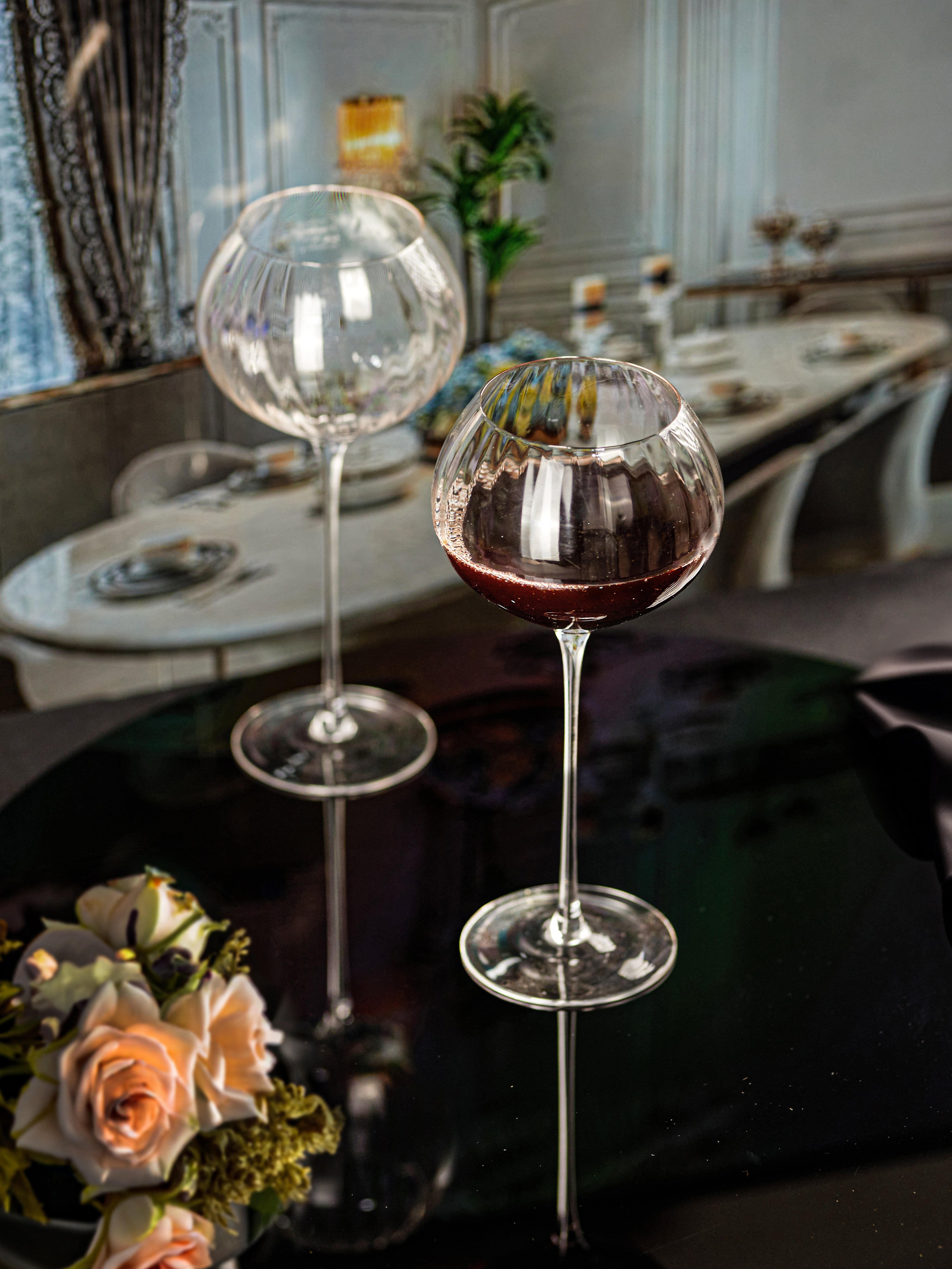 Classic Wine Glass - German Crystal